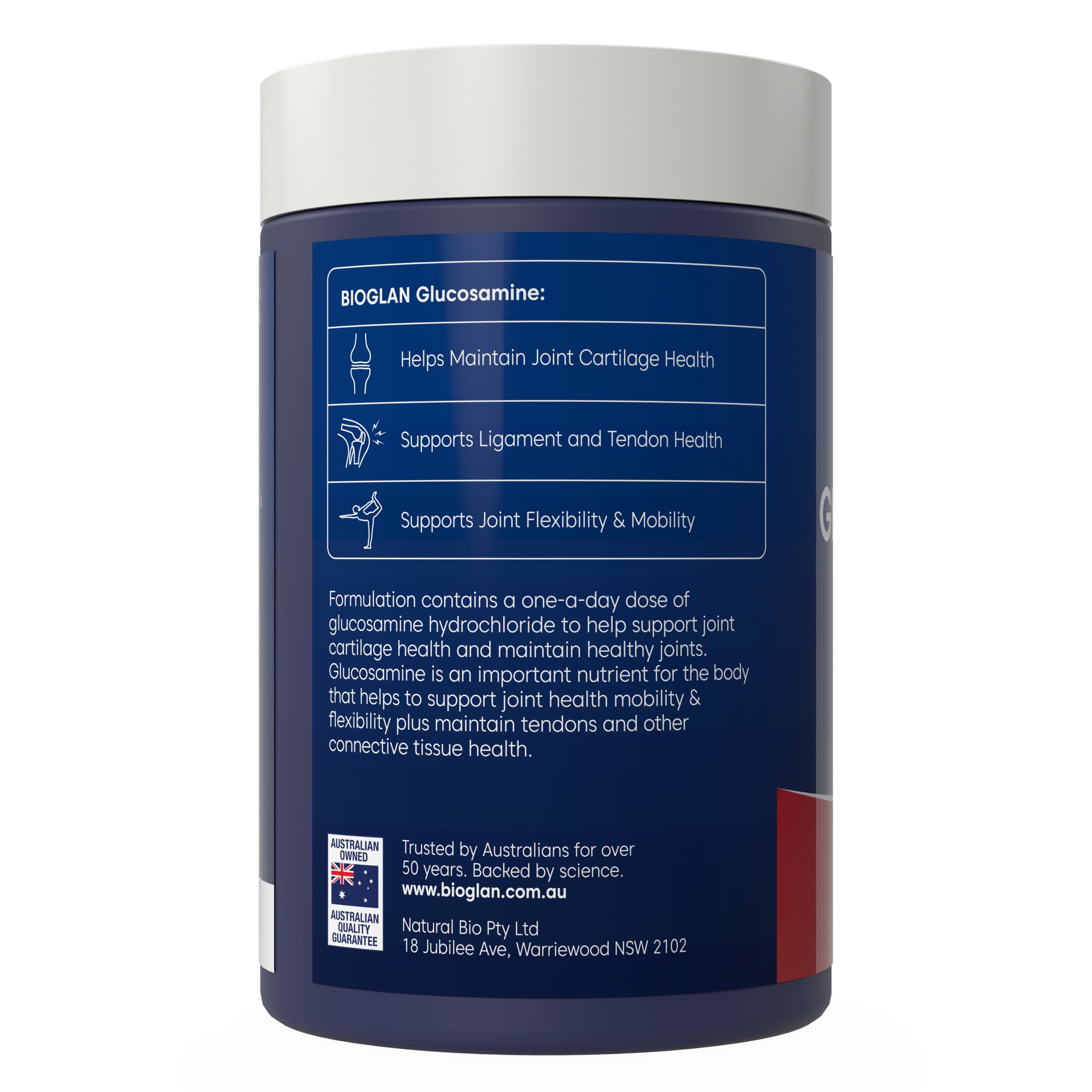 Bioglan Glucosamine 1500mg 200 Tablets - Image 2