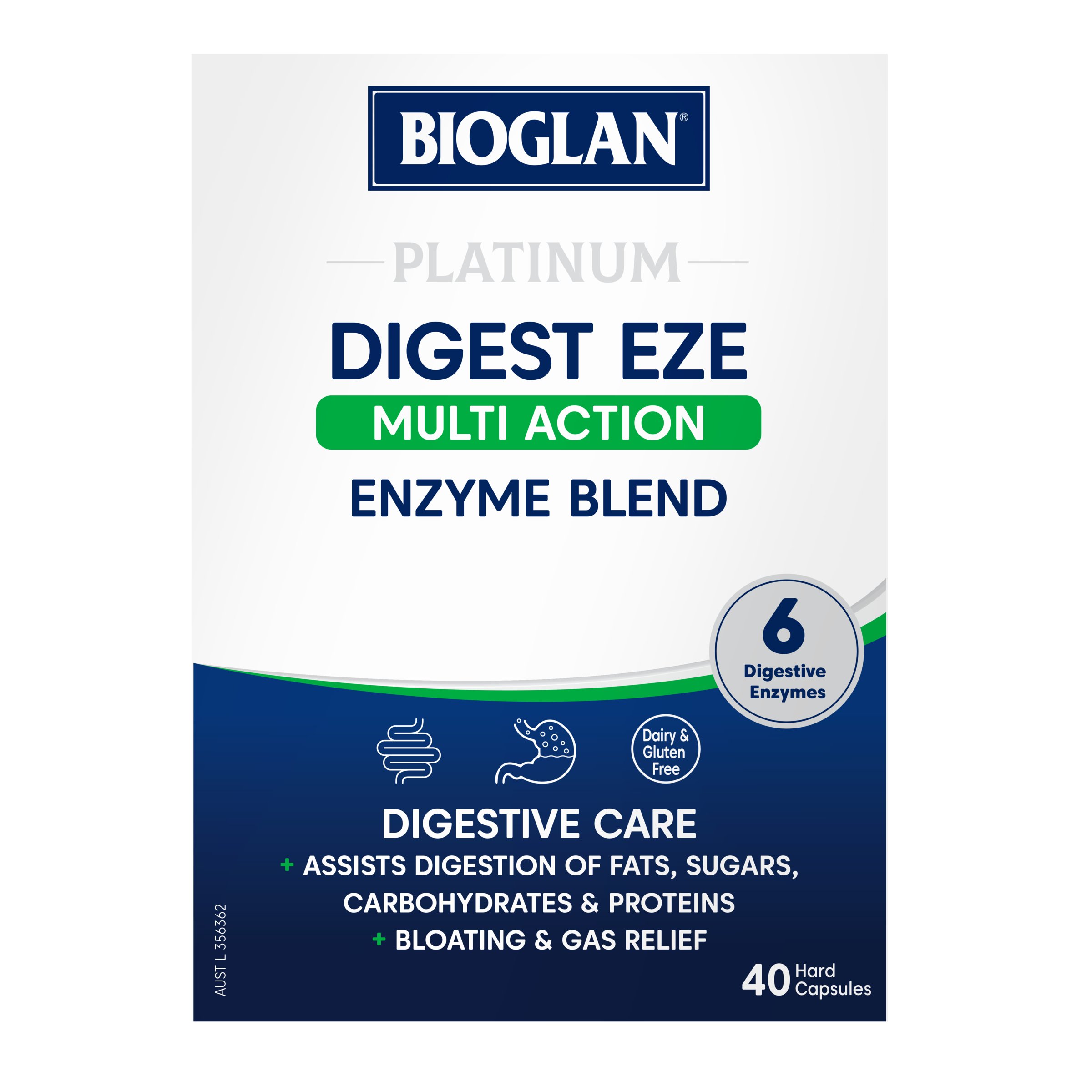 Bioglan Digest Eze 40 capsules - Image 1