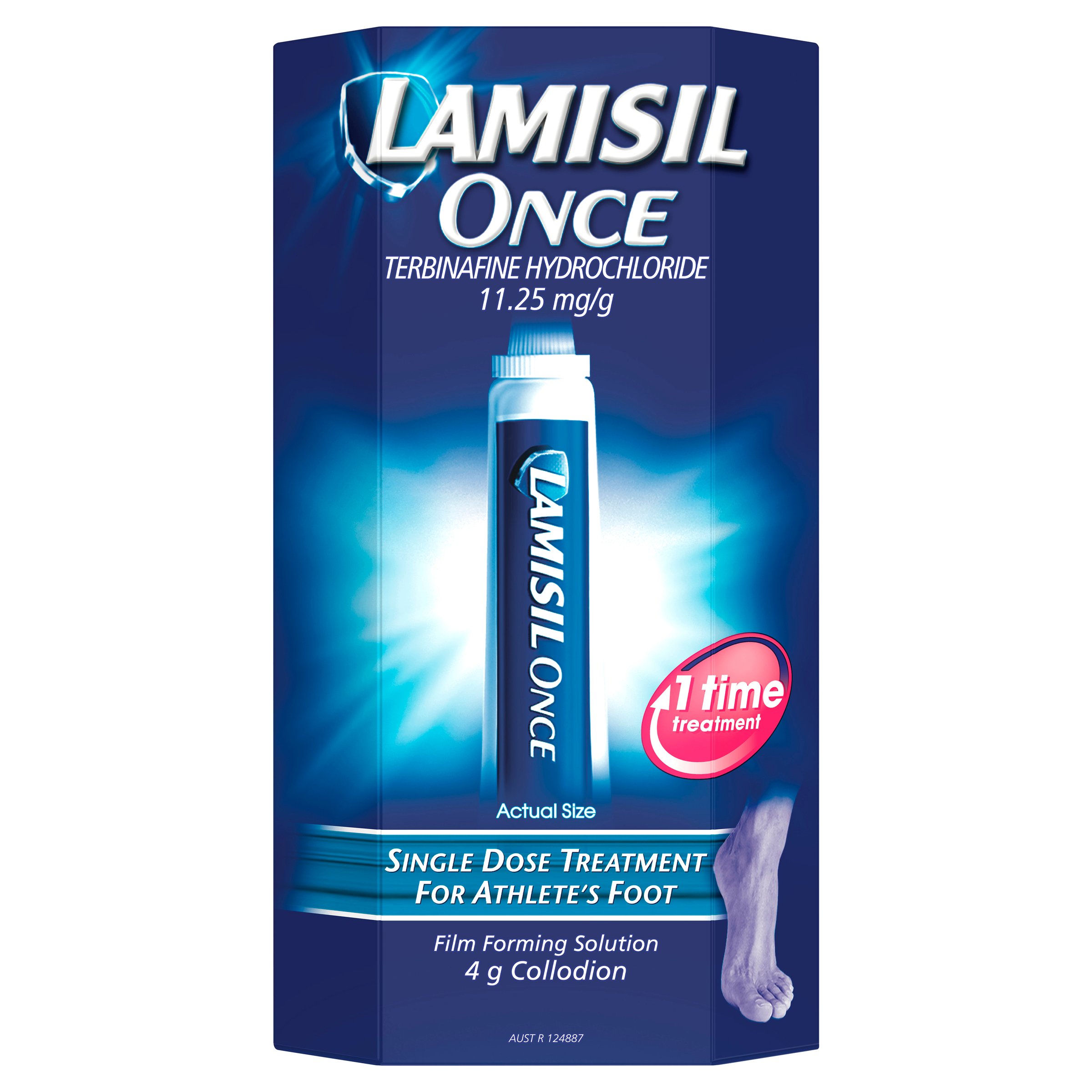 Lamisil Once Film Forming Solution 4g - Image 1