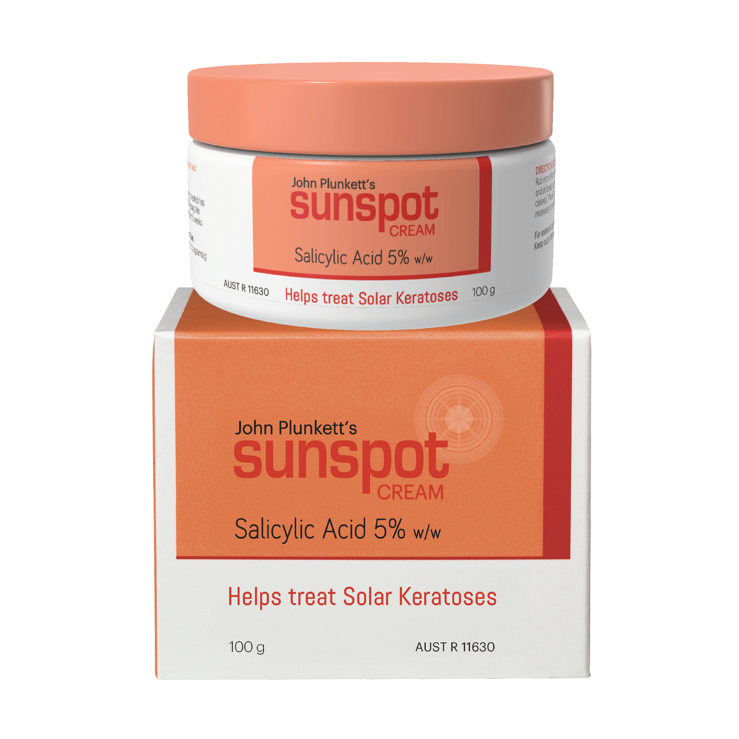 John Plunkett's Sunspot Cream 100g - Image 1