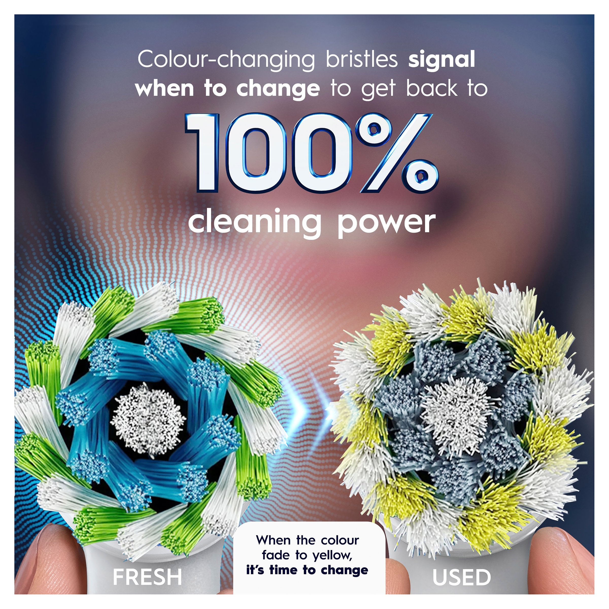 Oral-B Everyday Clean Electric Toothbrush Replacement Head 2 Pack - Image 4