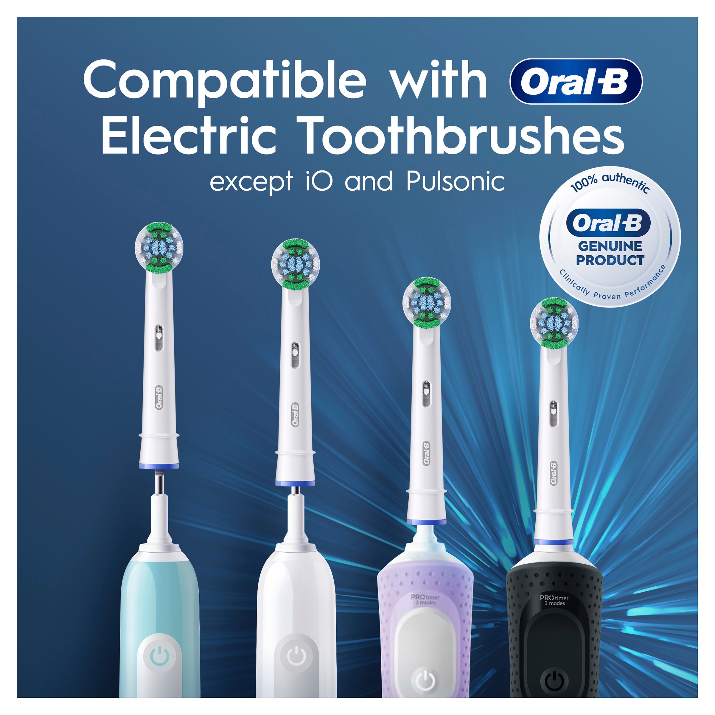 Oral-B Everyday Clean Electric Toothbrush Replacement Head 2 Pack - Image 6