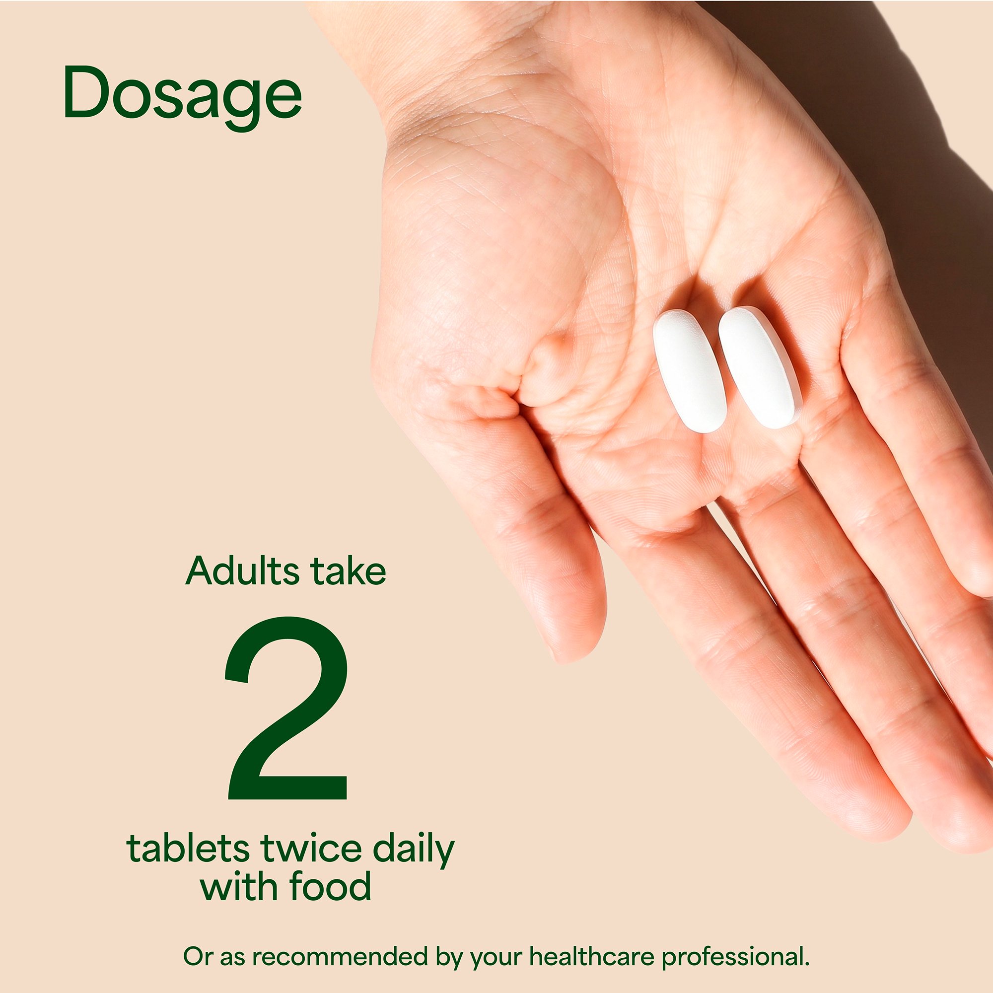 Nature's Own Calcium Magnesium & Vitamin D3 - 120 tablets - Image 4