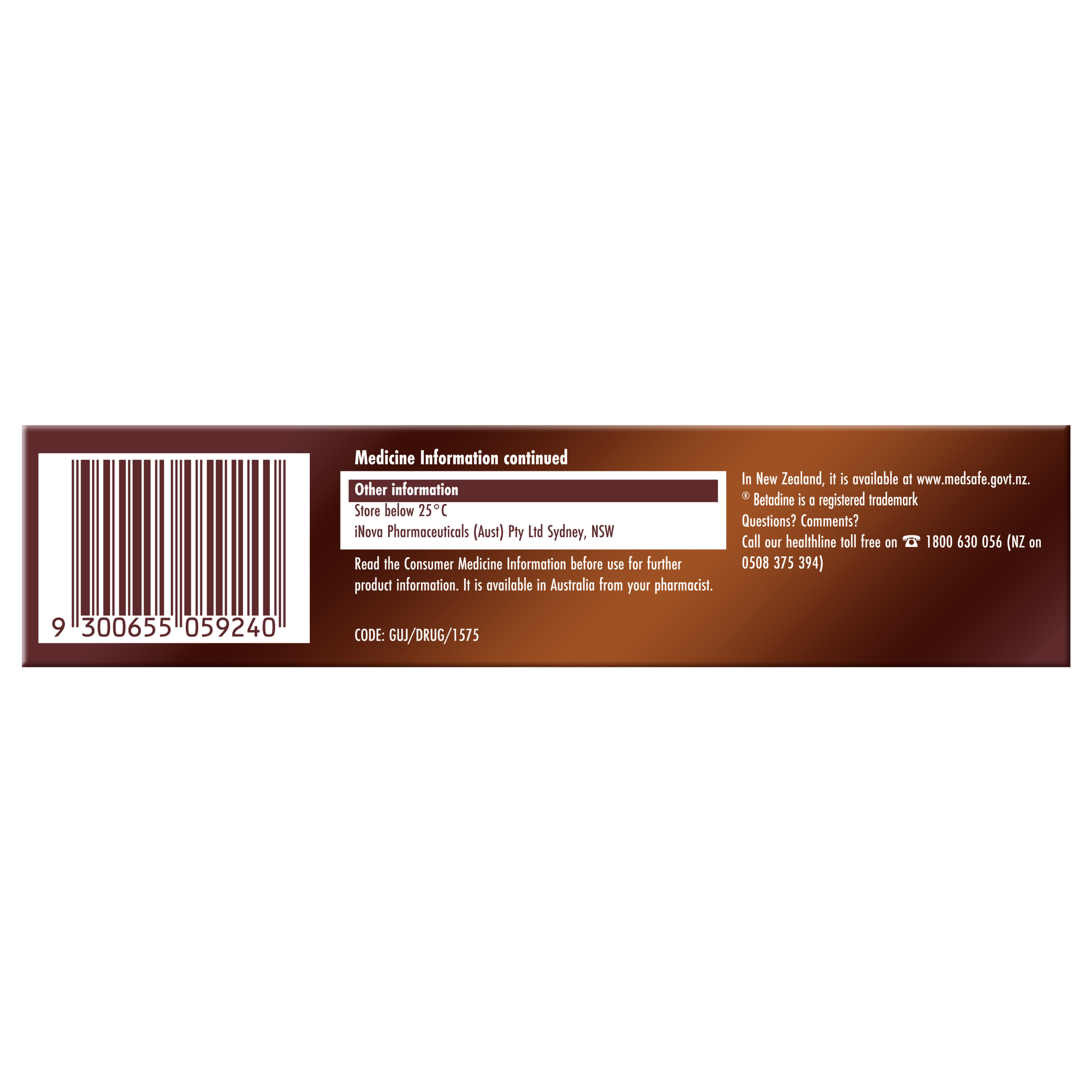 Betadine Antiseptic Ointment 10% - 25g - Image 2