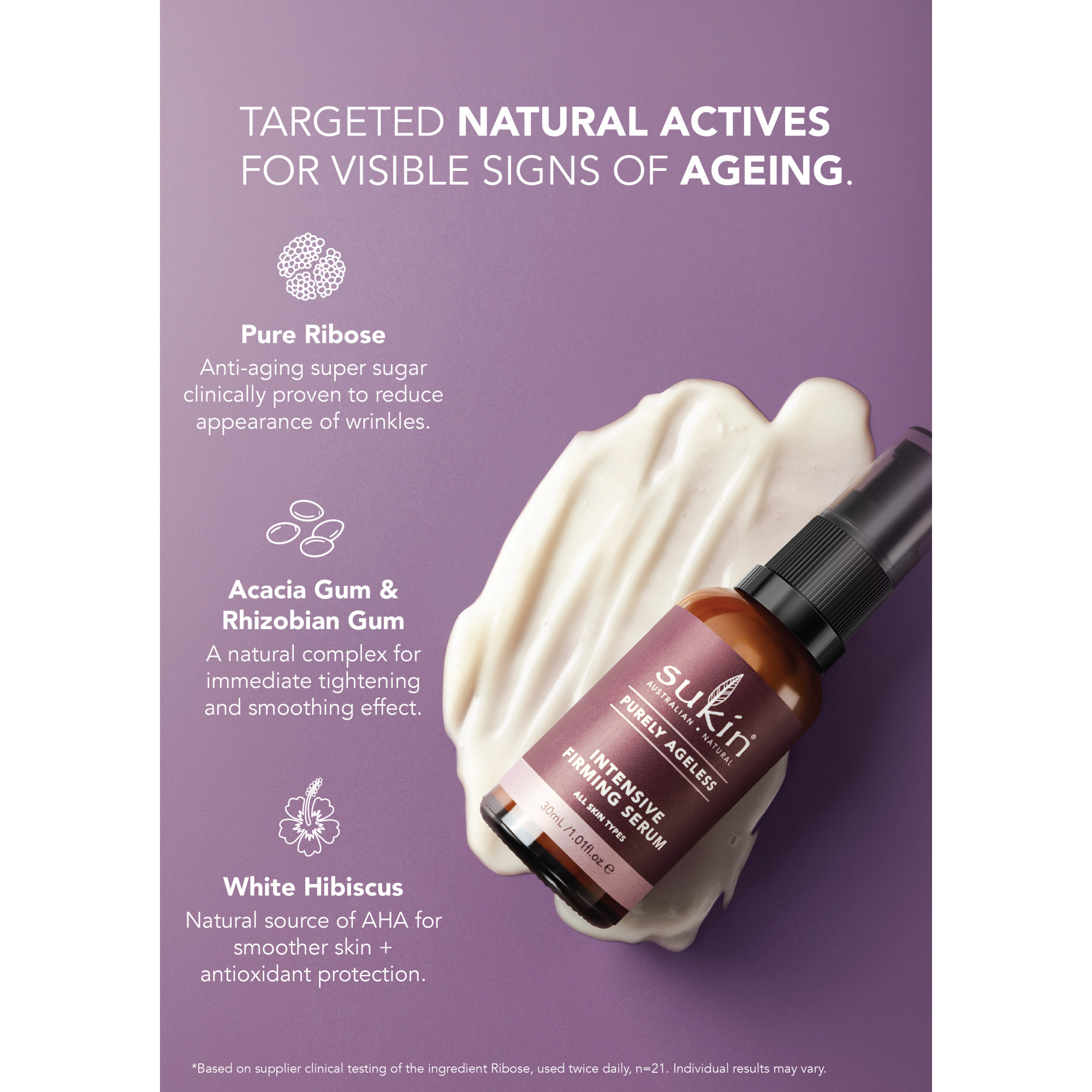 Sukin Purely Ageless Intensive Firming Serum 30ml - Image 10