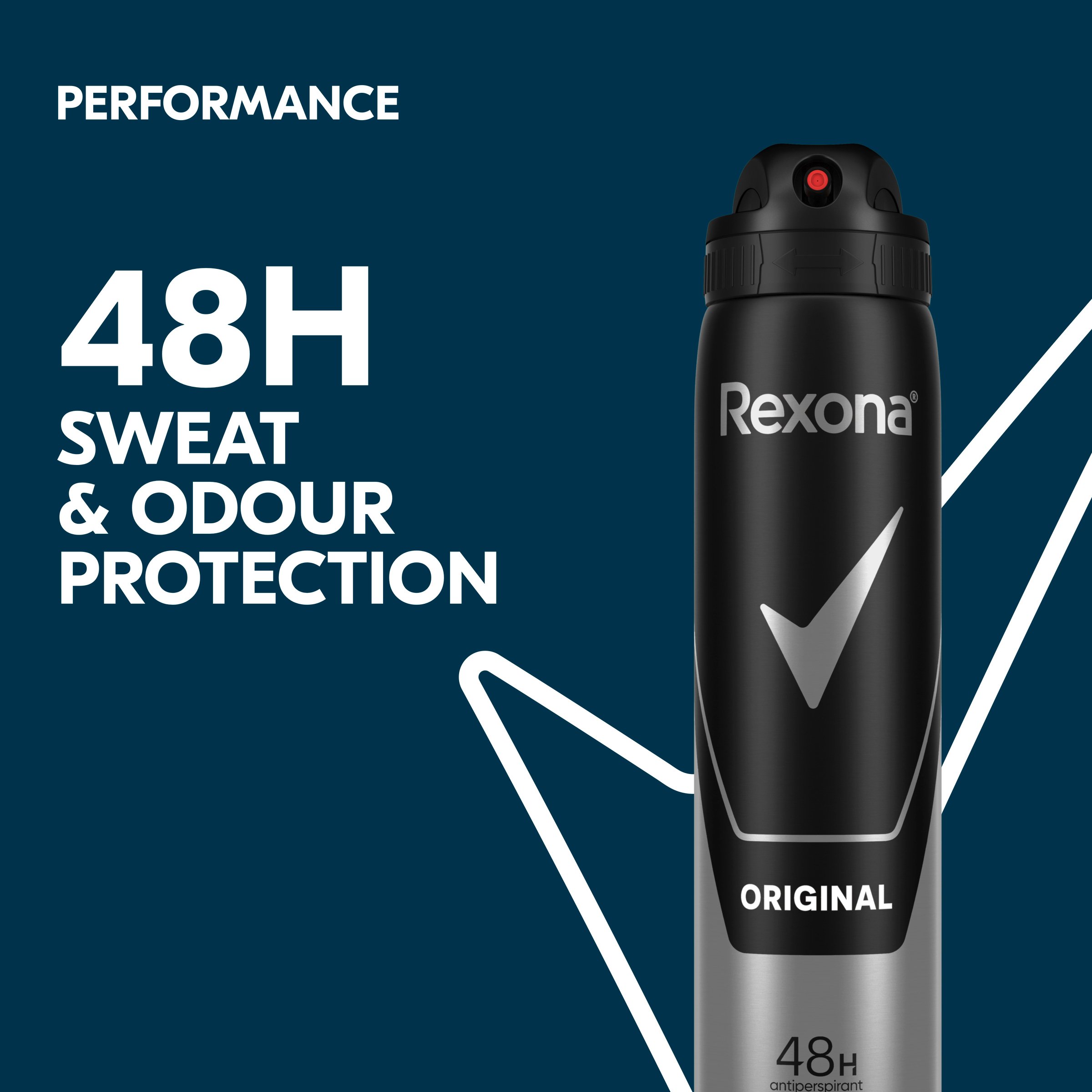Rexona Men Original 48 Hour Antiperspirant Deodorant Spray 250ml - Image 3