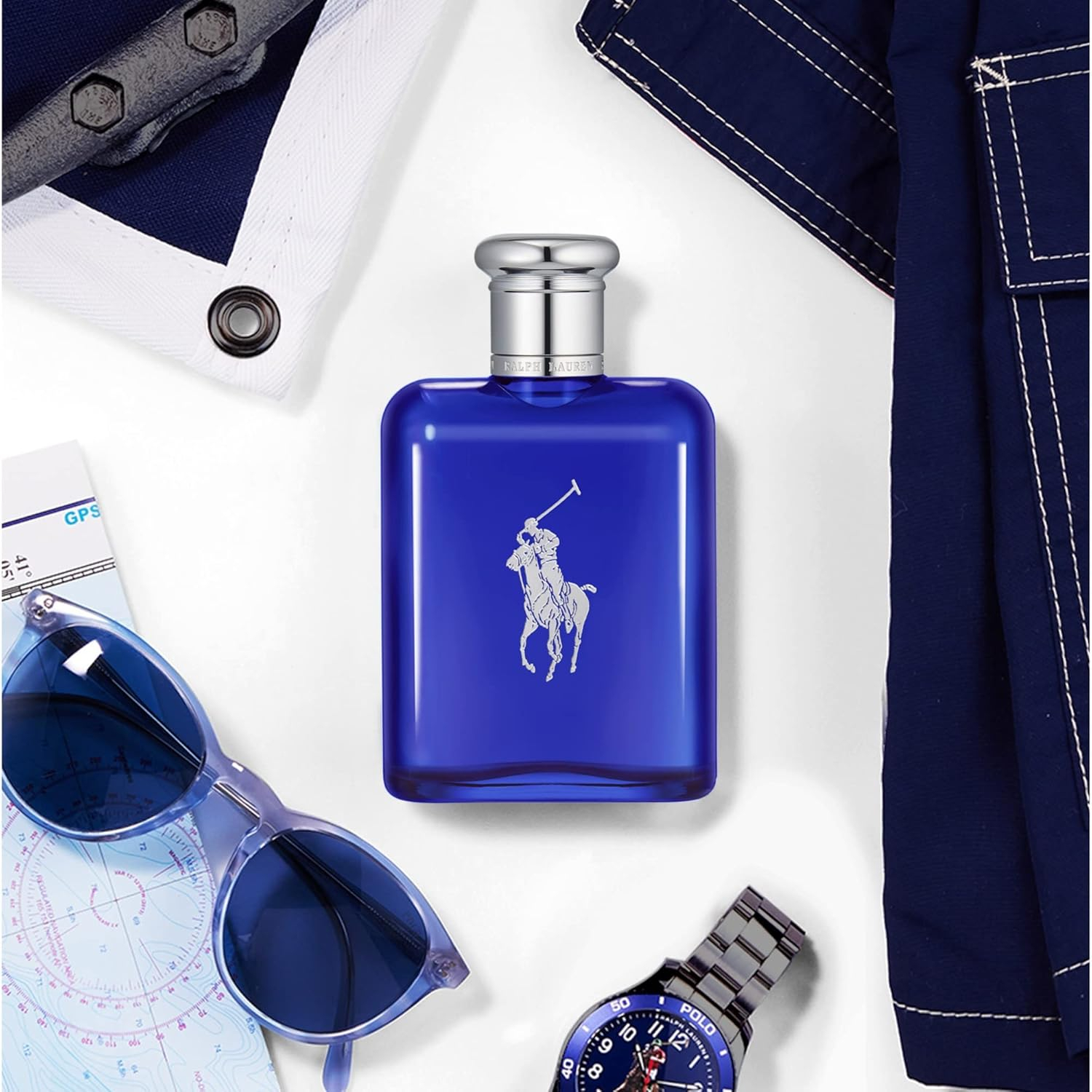 Ralph Lauren Polo Blue Mens EDT Spray 125ml - Image 3