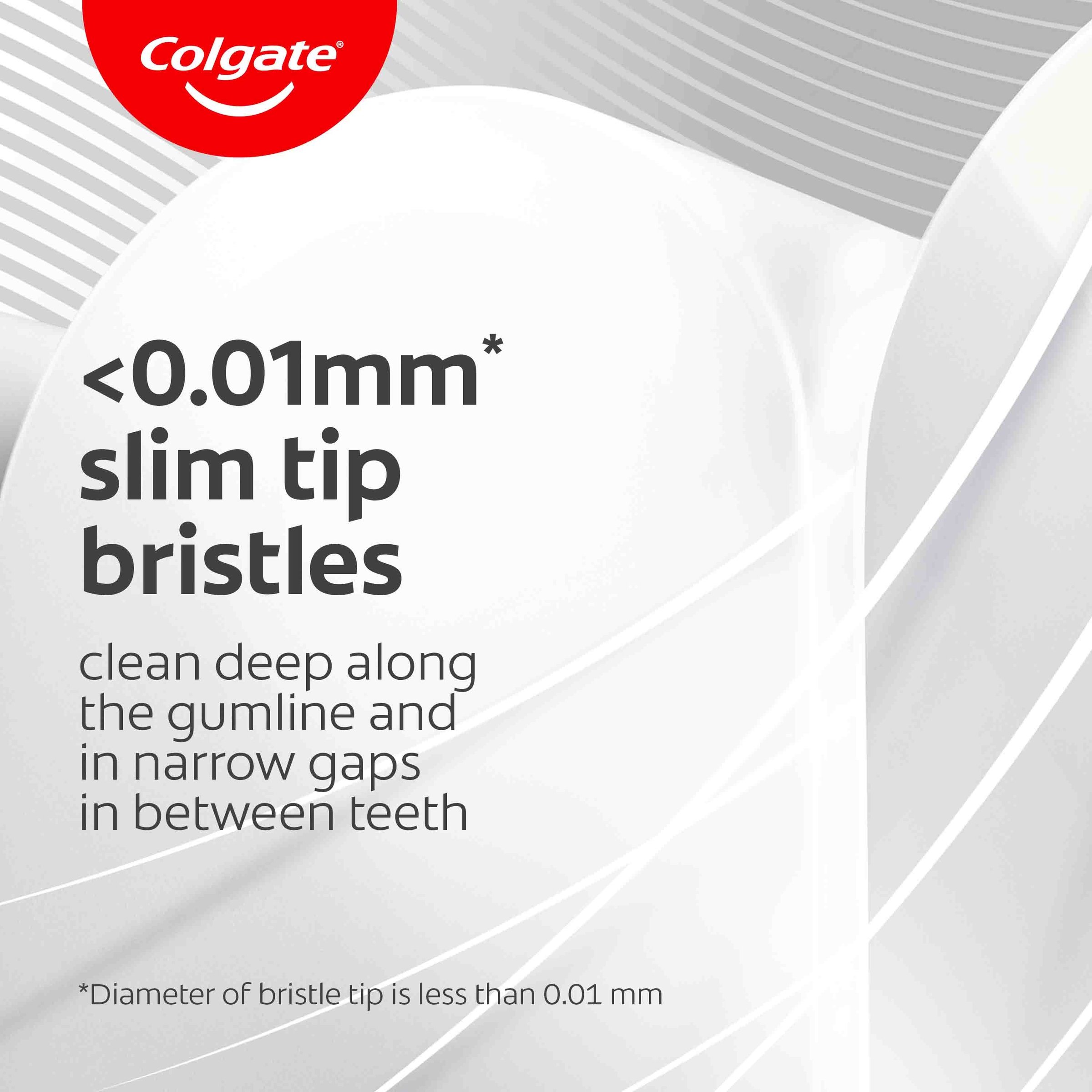 Colgate Slim Soft Charcoal Toothbrush Soft 1 each - Image 3