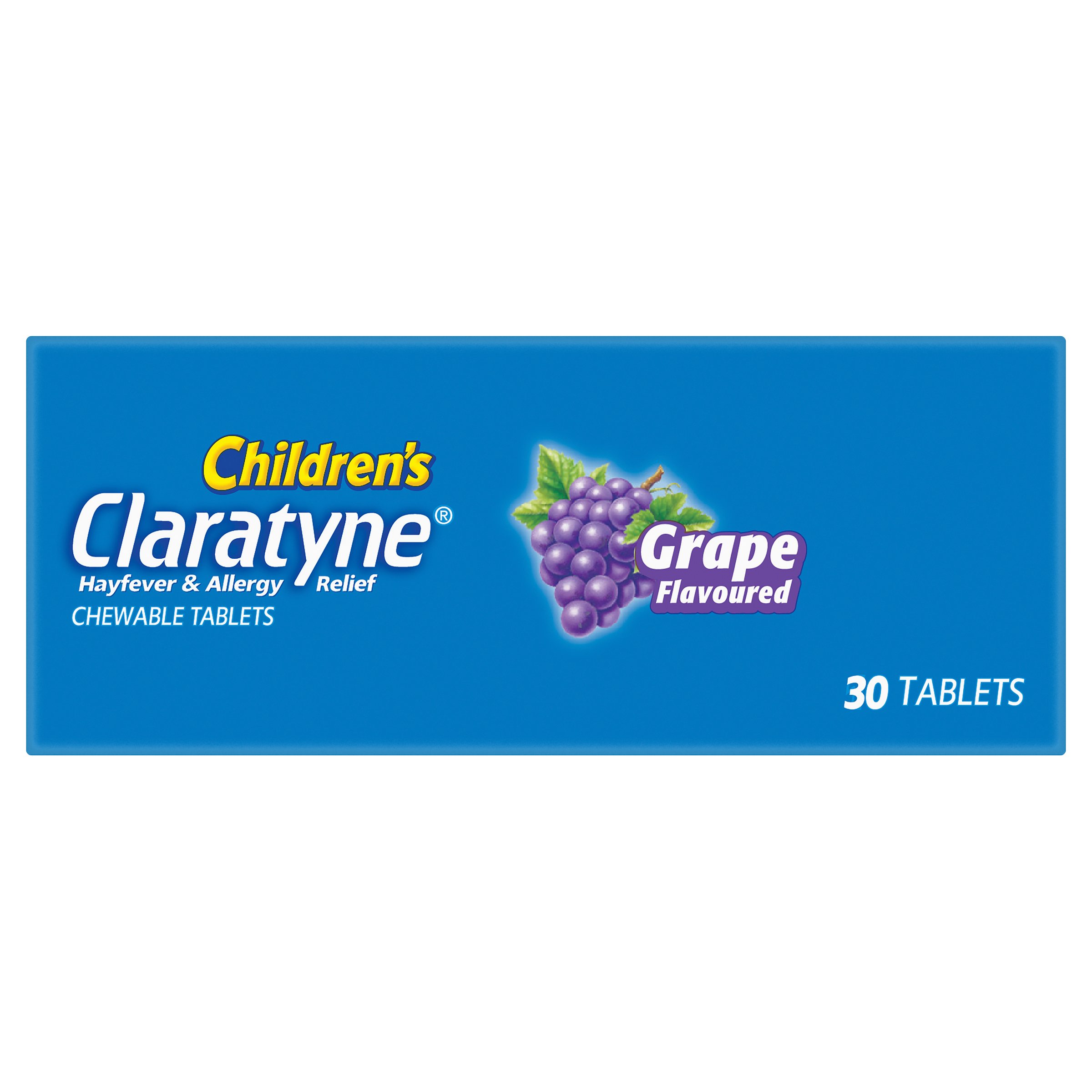 Claratyne Children's Hayfever & Allergy Relief Grape 30 chewable tablets - Image 5