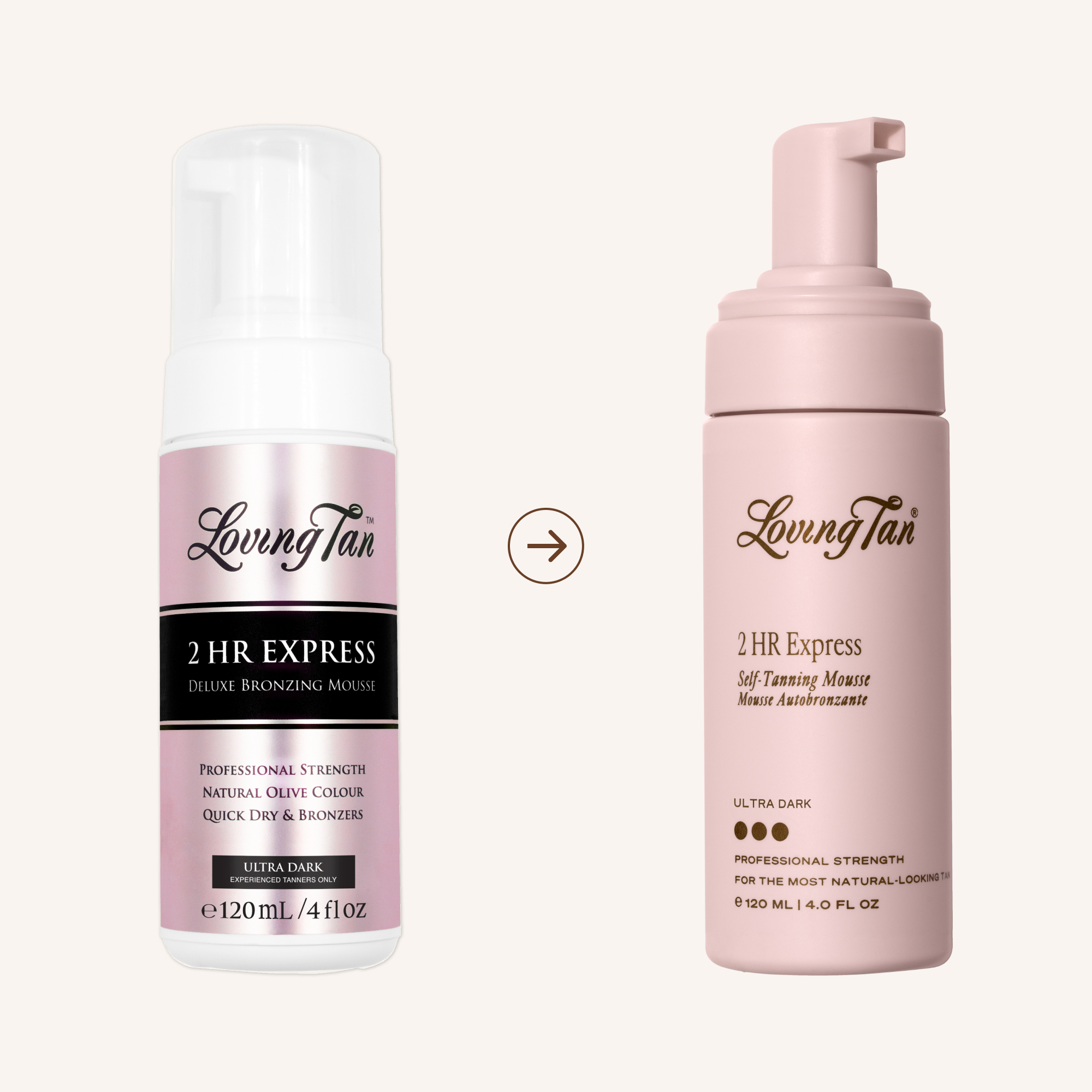 Loving Tan Deluxe Bronzing Mousse Ultra Dark 120ml - Image 2