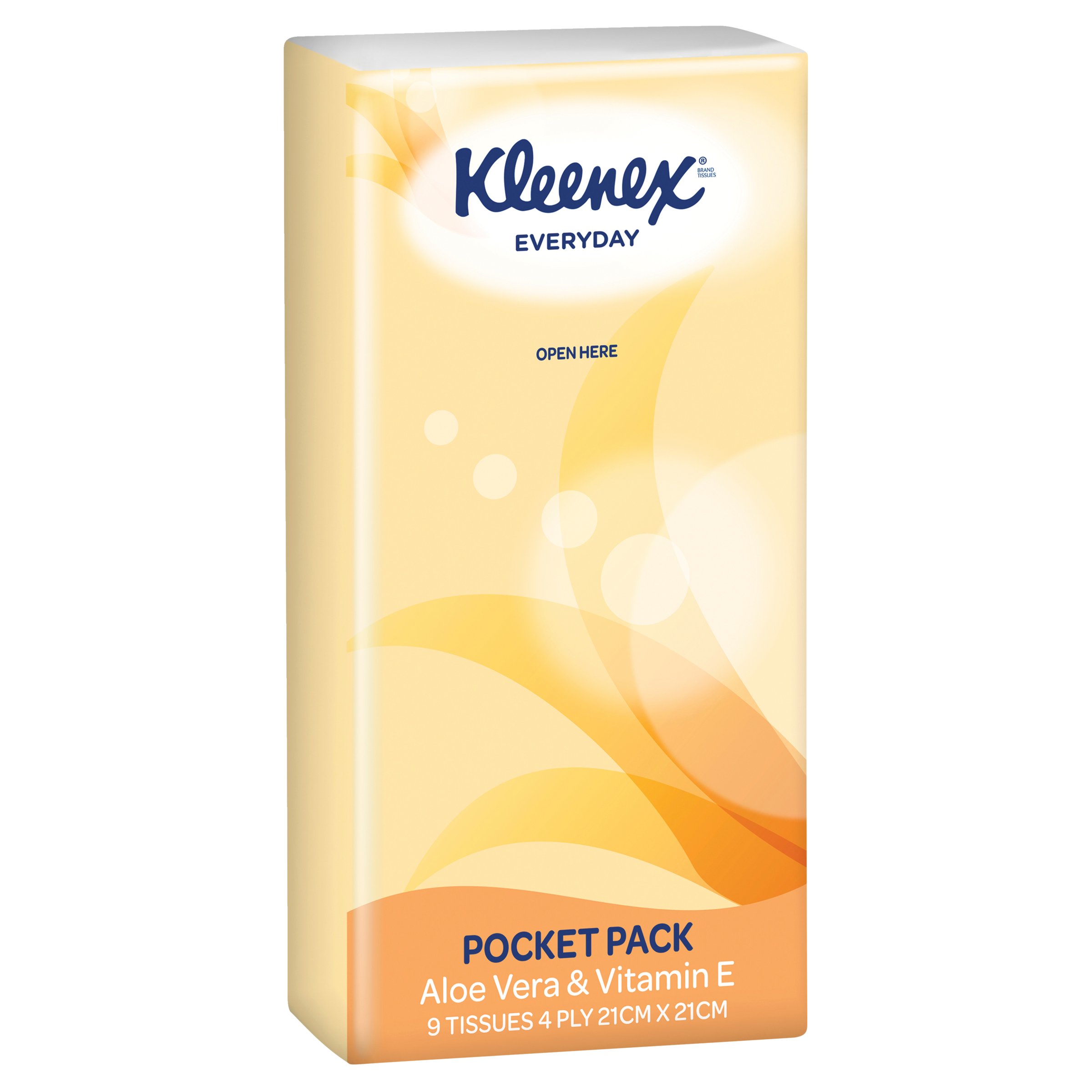 Kleenex Aloe Vera Tissues Pocket Pack 6 pack - Image 4