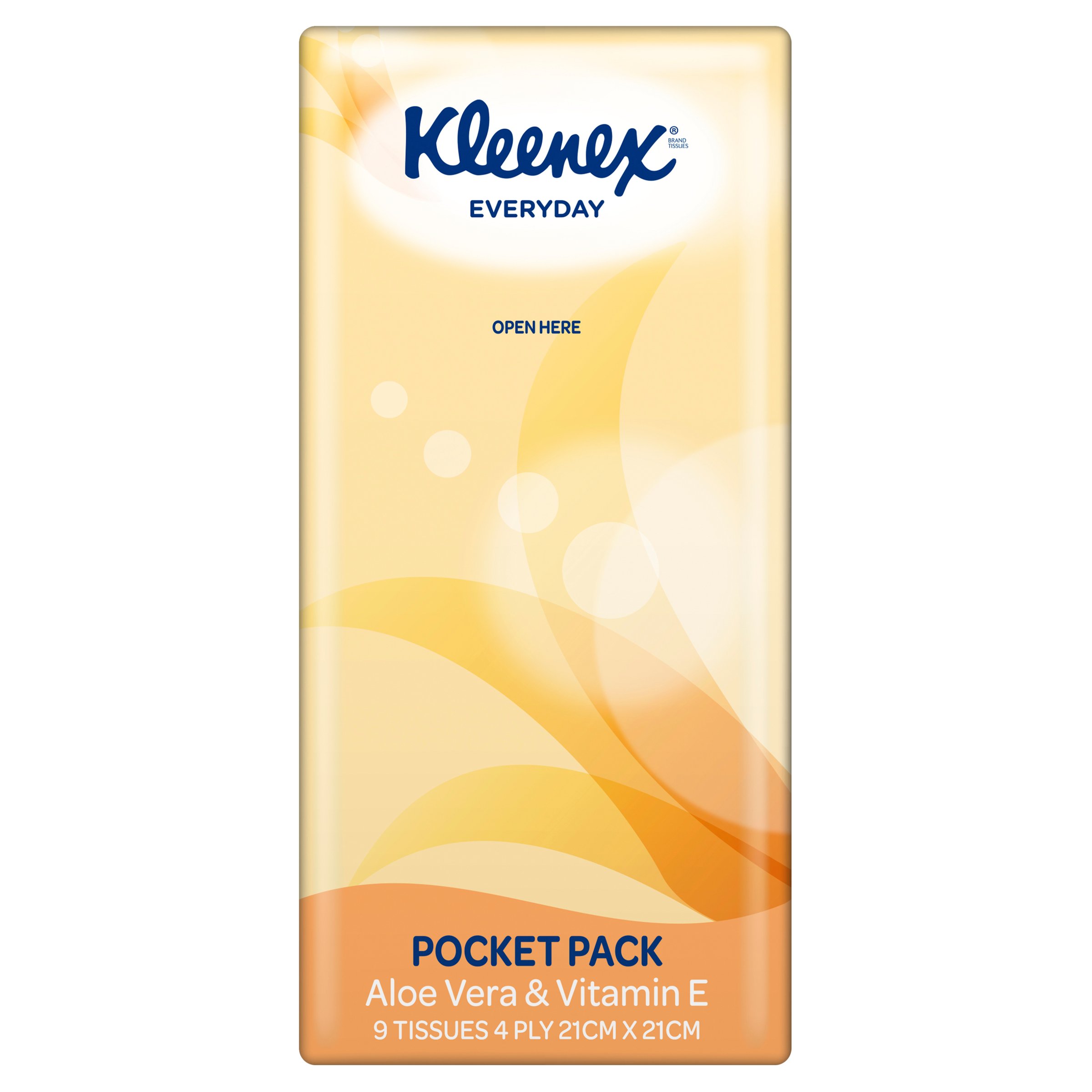 Kleenex Aloe Vera Tissues Pocket Pack 6 pack - Image 5