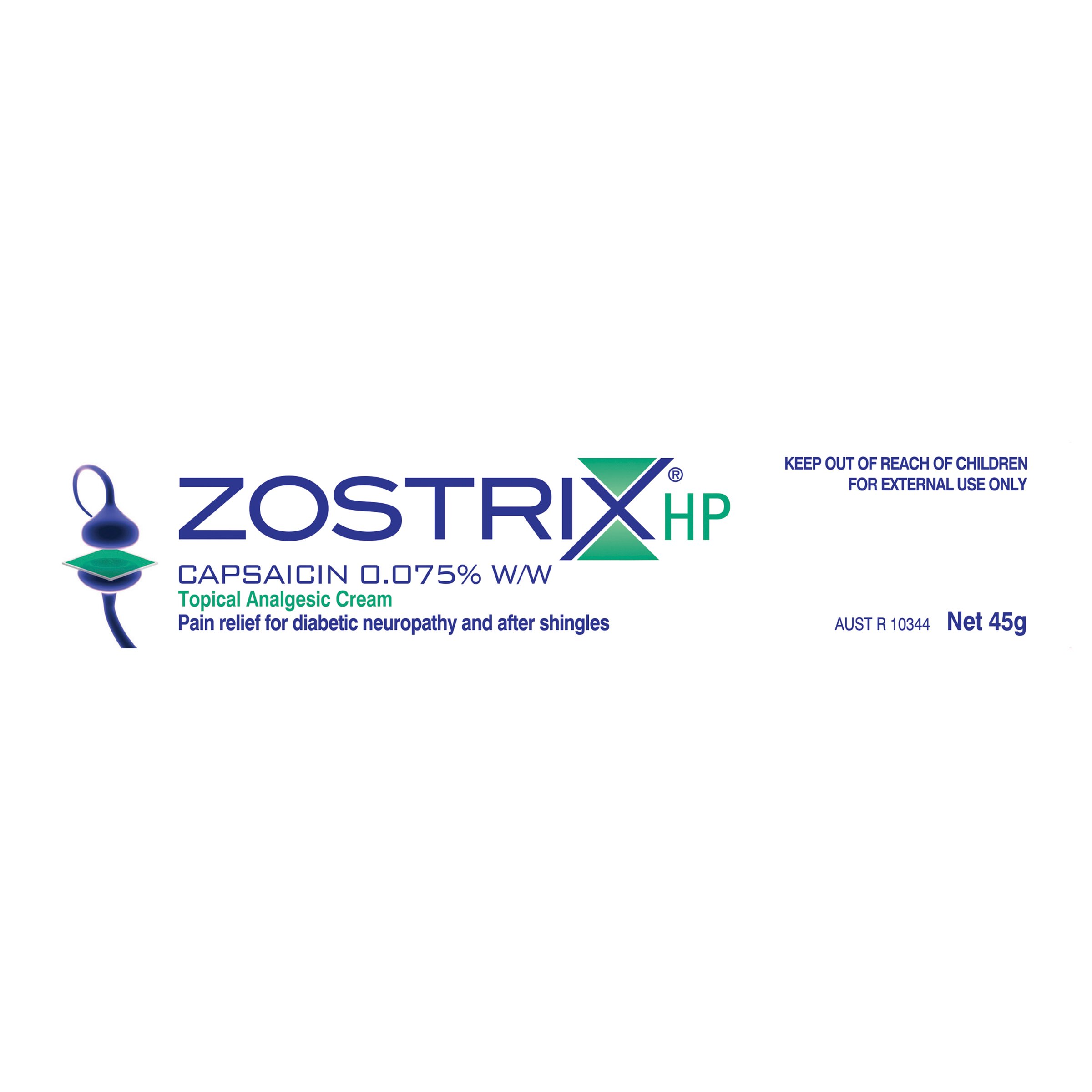 Zostrix HP 0.075% Topical Analgesic Cream 45g - Image 1