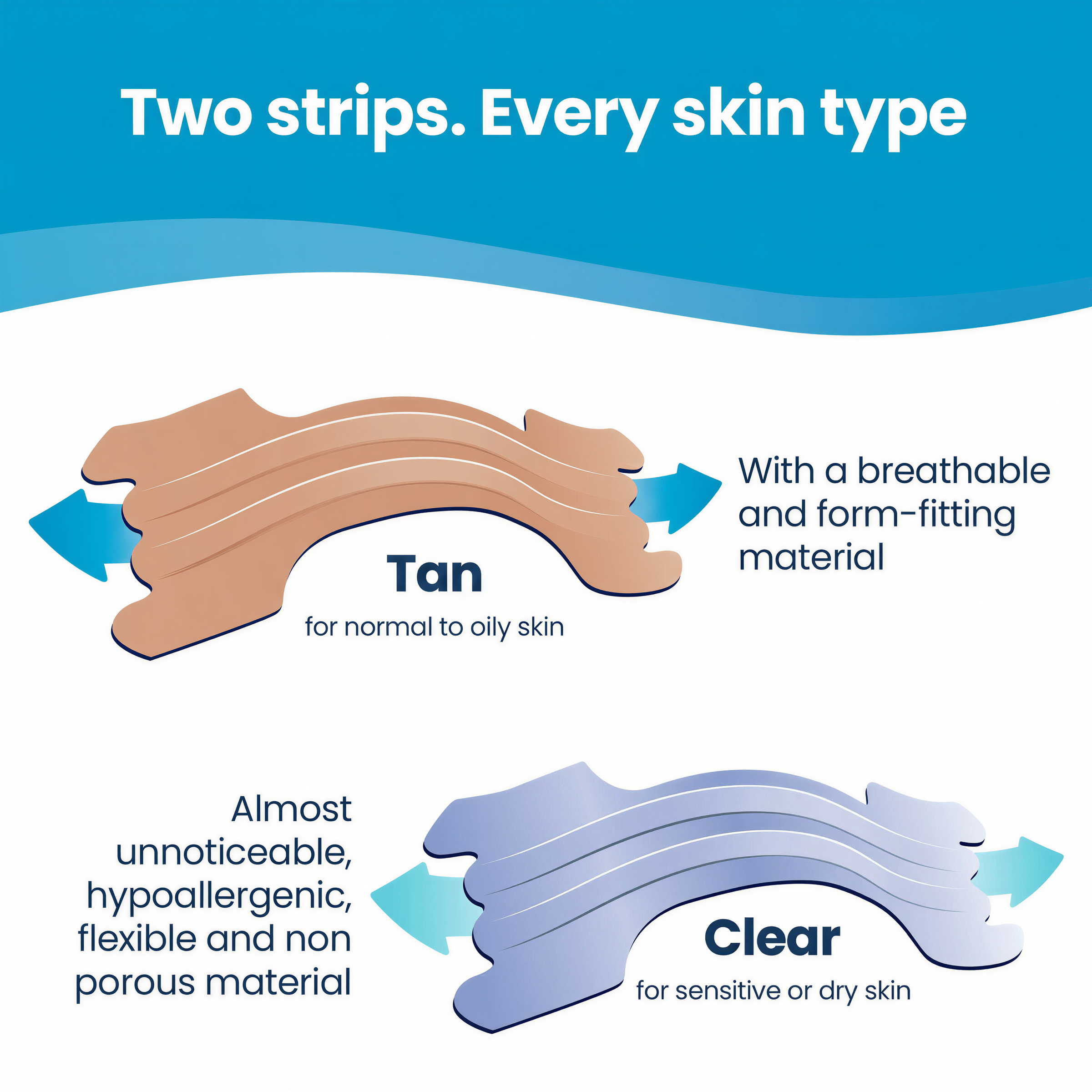Breathe Right Nasal Strips Tan Large 30 pack - Image 5