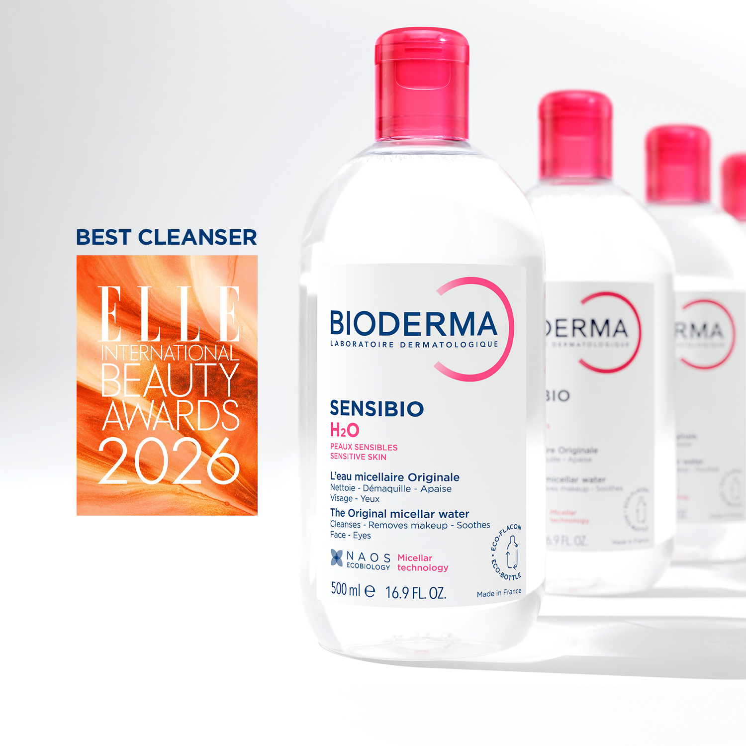 Bioderma Sensibio H2O 500ml - Image 9