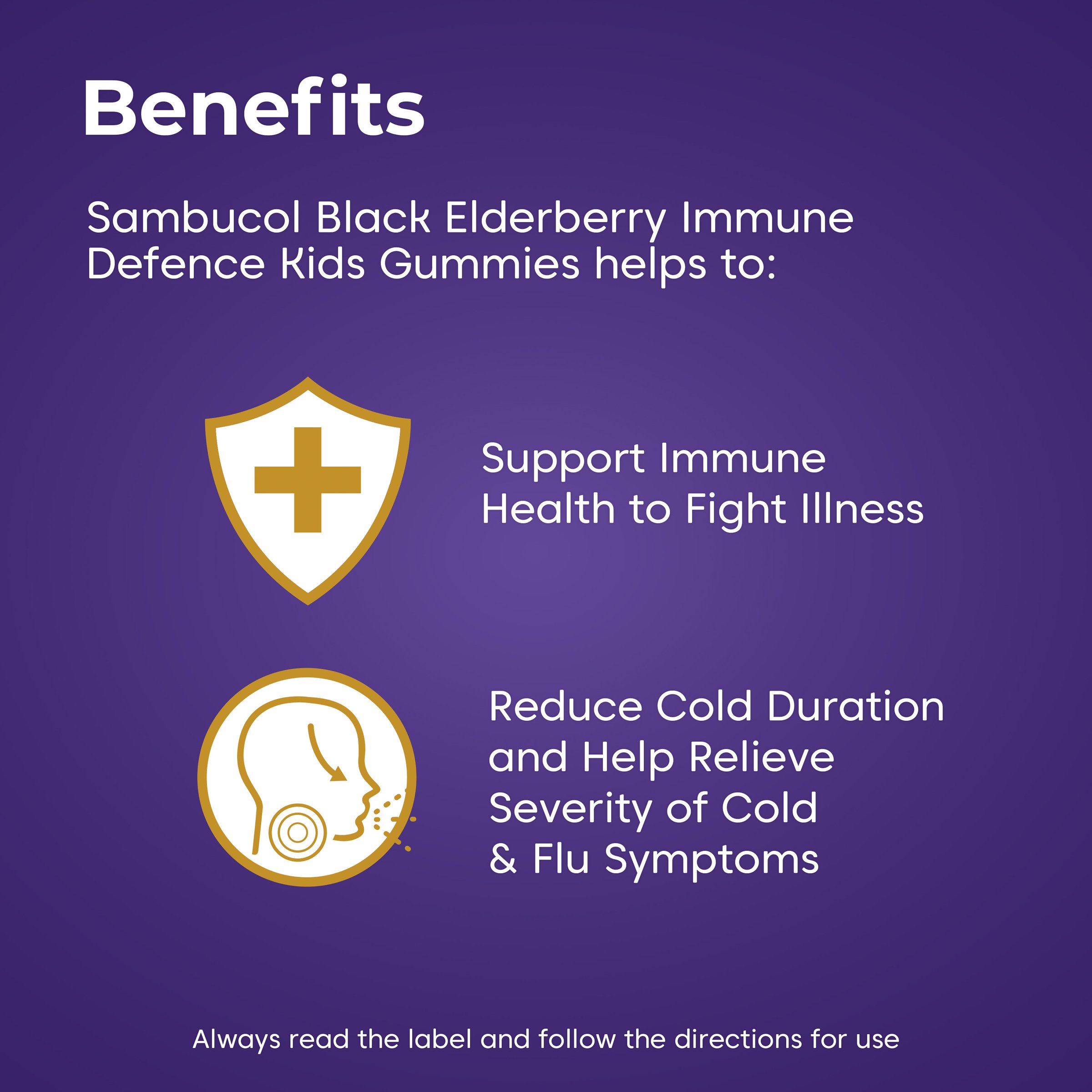 Sambucol Kids Immune Defence Gummies 50 pastilles - Image 5