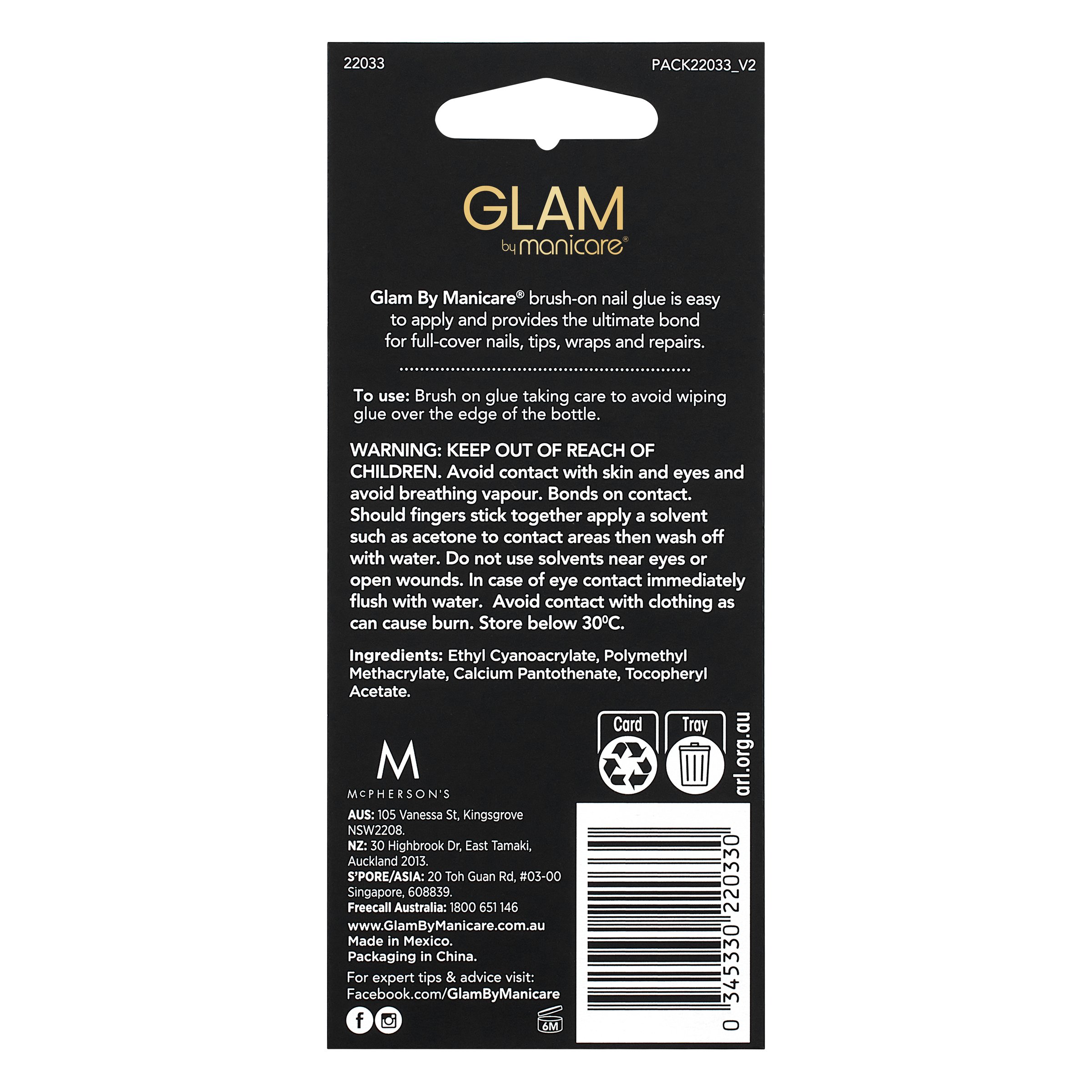 Manicare Glam Brush On Glue 4 g - Image 2