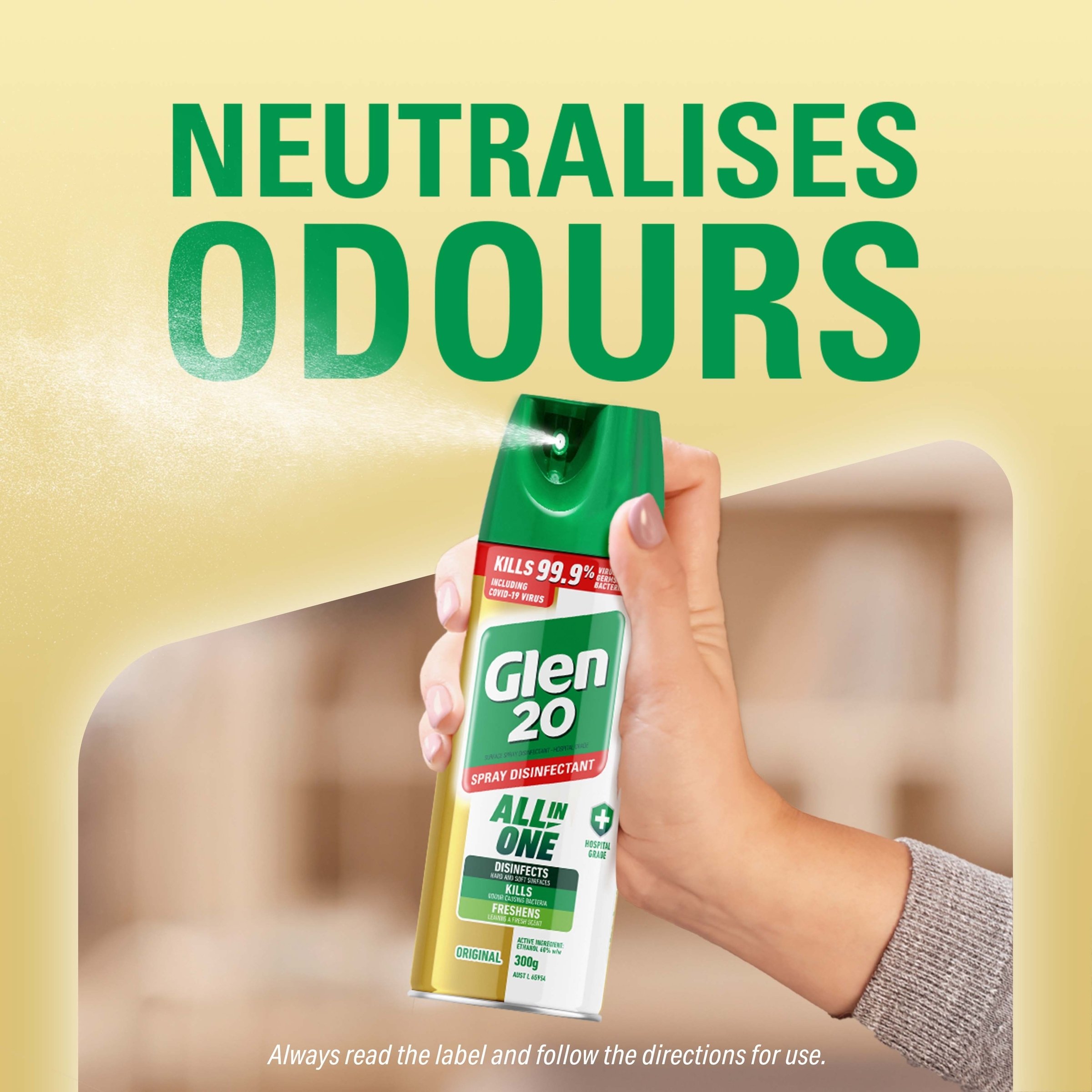 Glen 20 Disinfectant Original 300g - Image 6