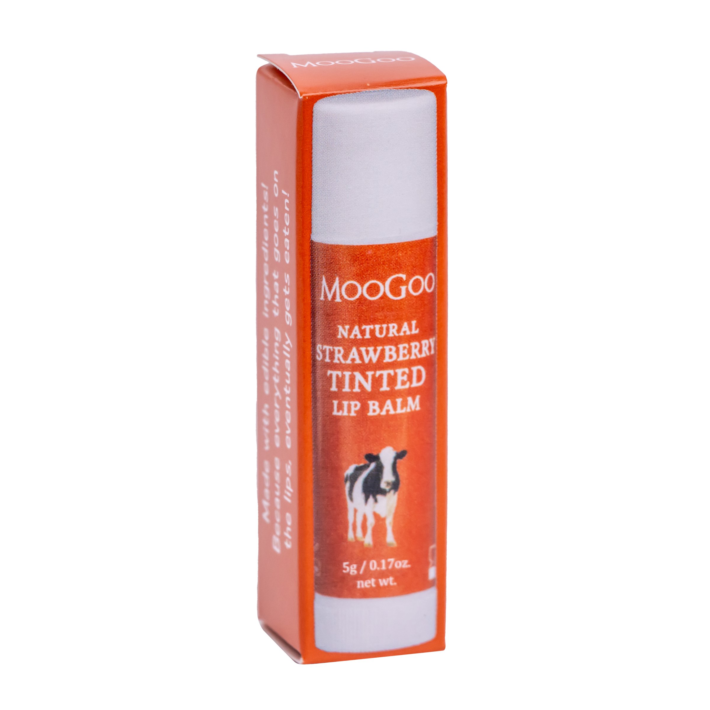 MooGoo Lip Balm Tinted Strawberry 5g - Image 2