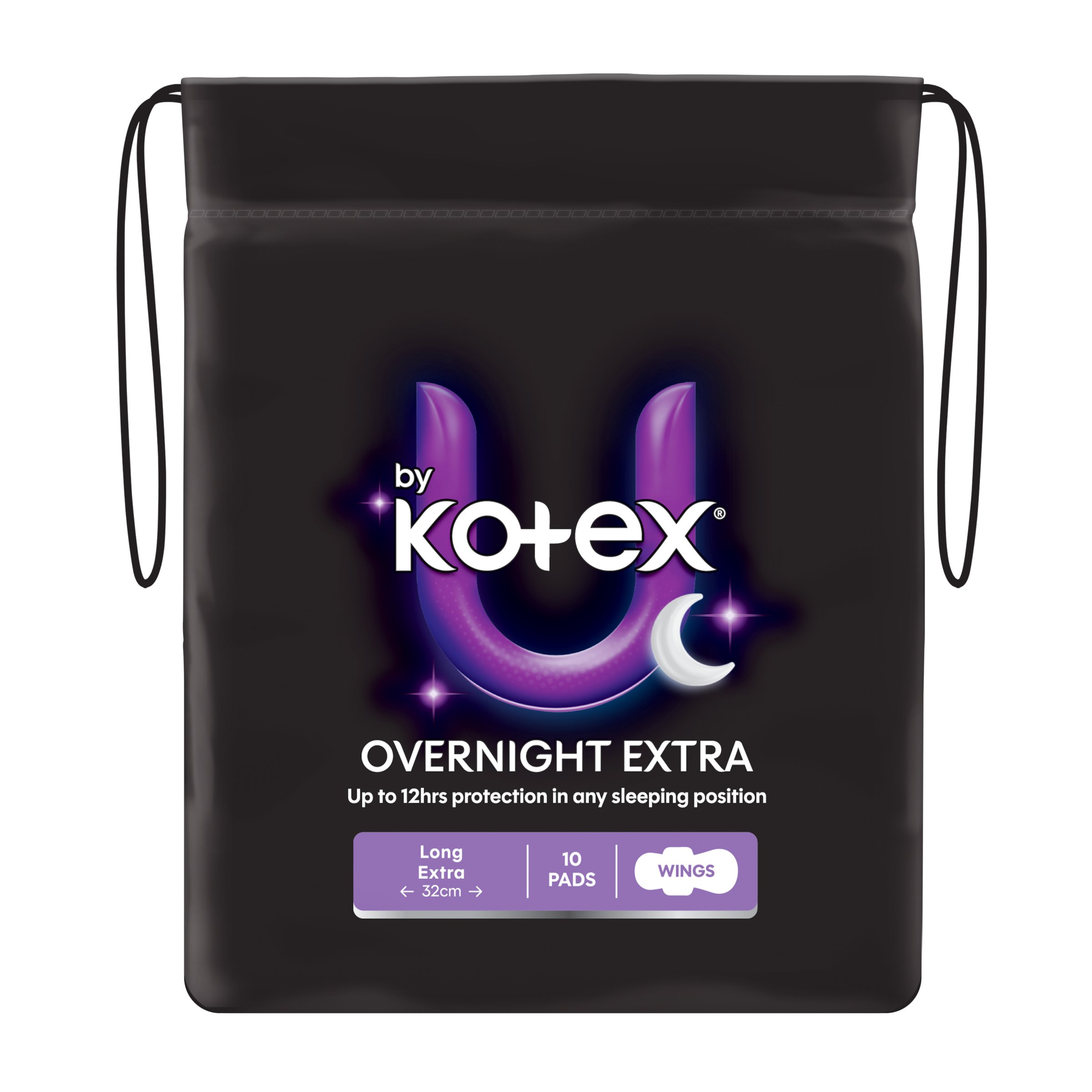 U by Kotex Pads Overnight Maxi 10 pack - Image 1