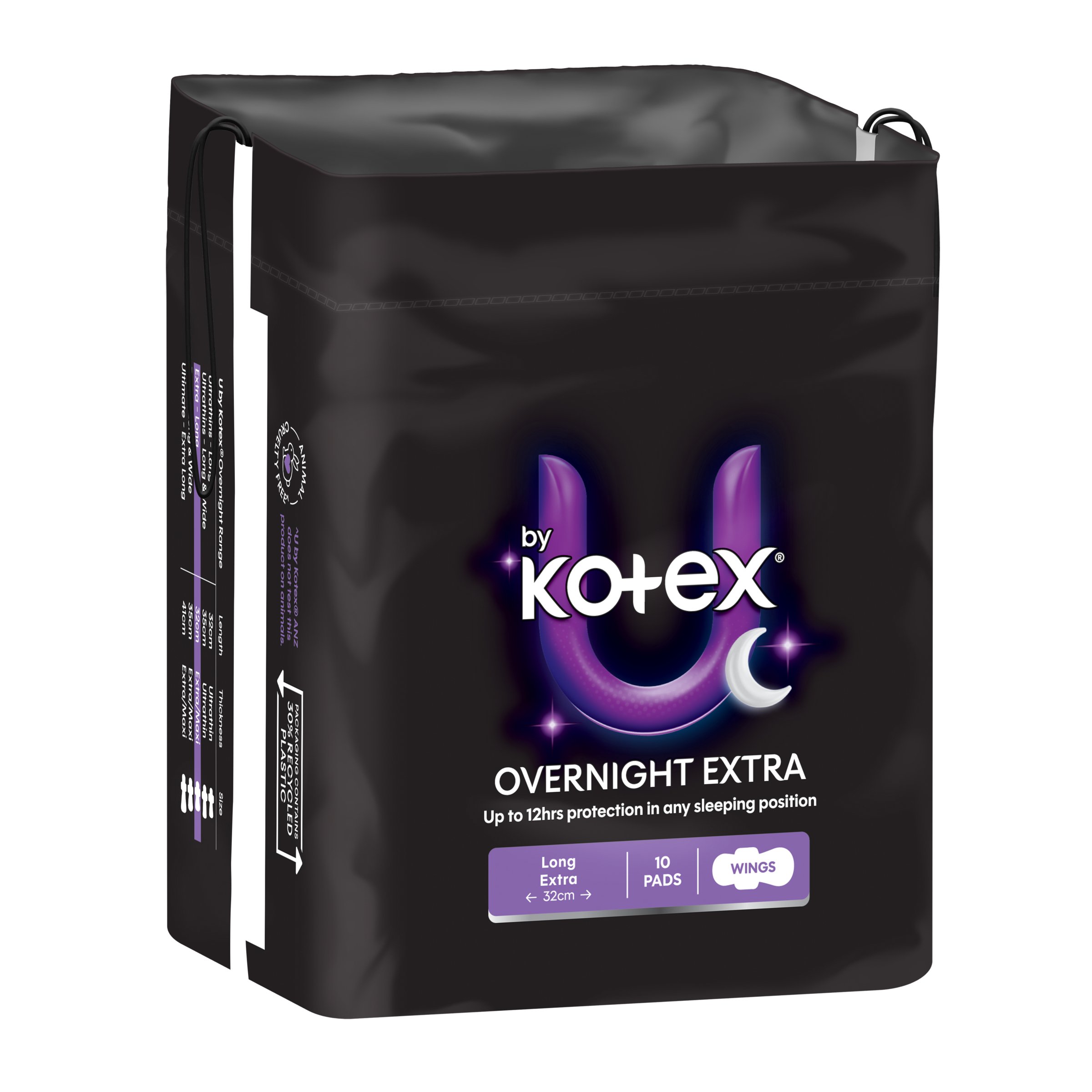 U by Kotex Pads Overnight Maxi 10 pack - Image 8
