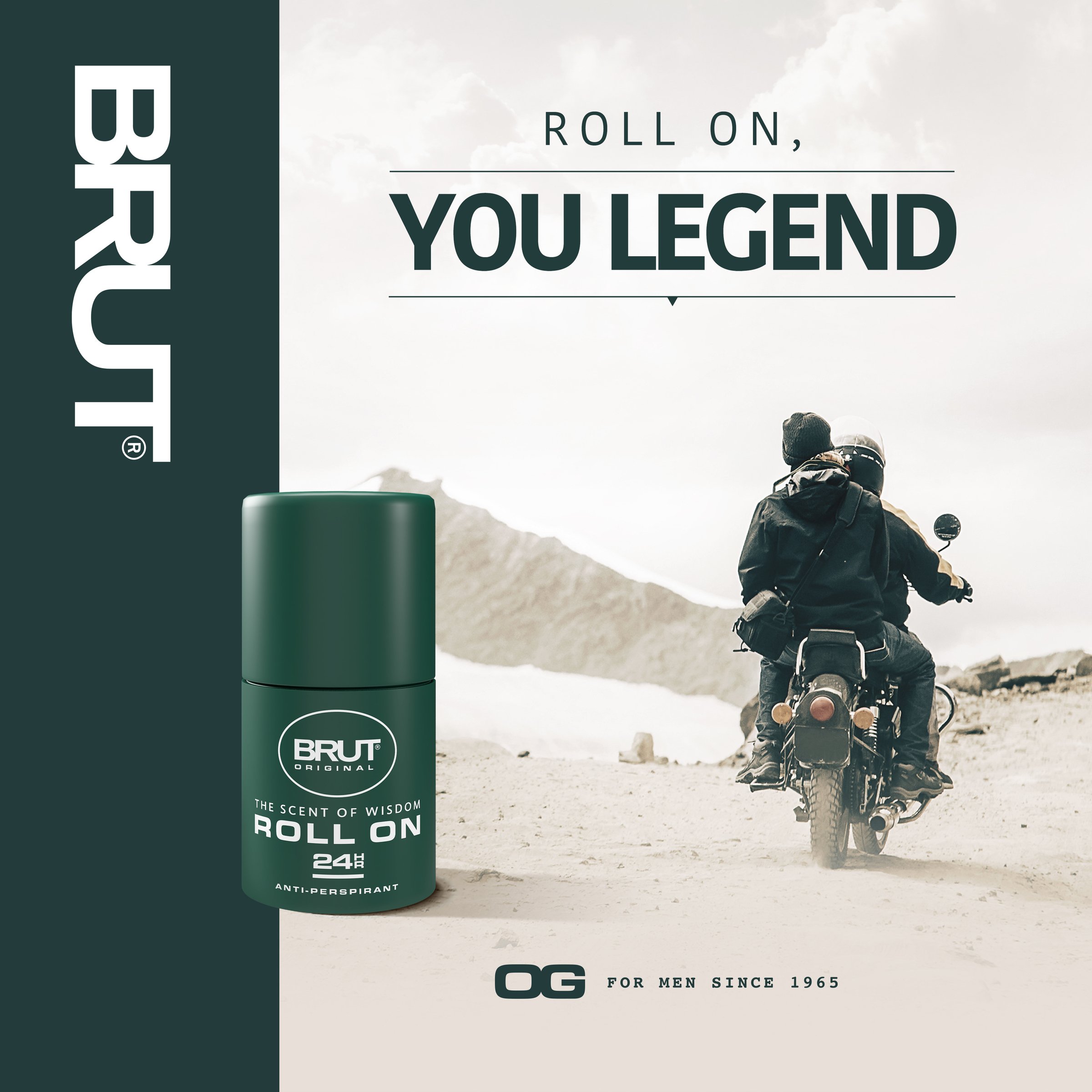 Brut Original Roll On 50ml - Image 3