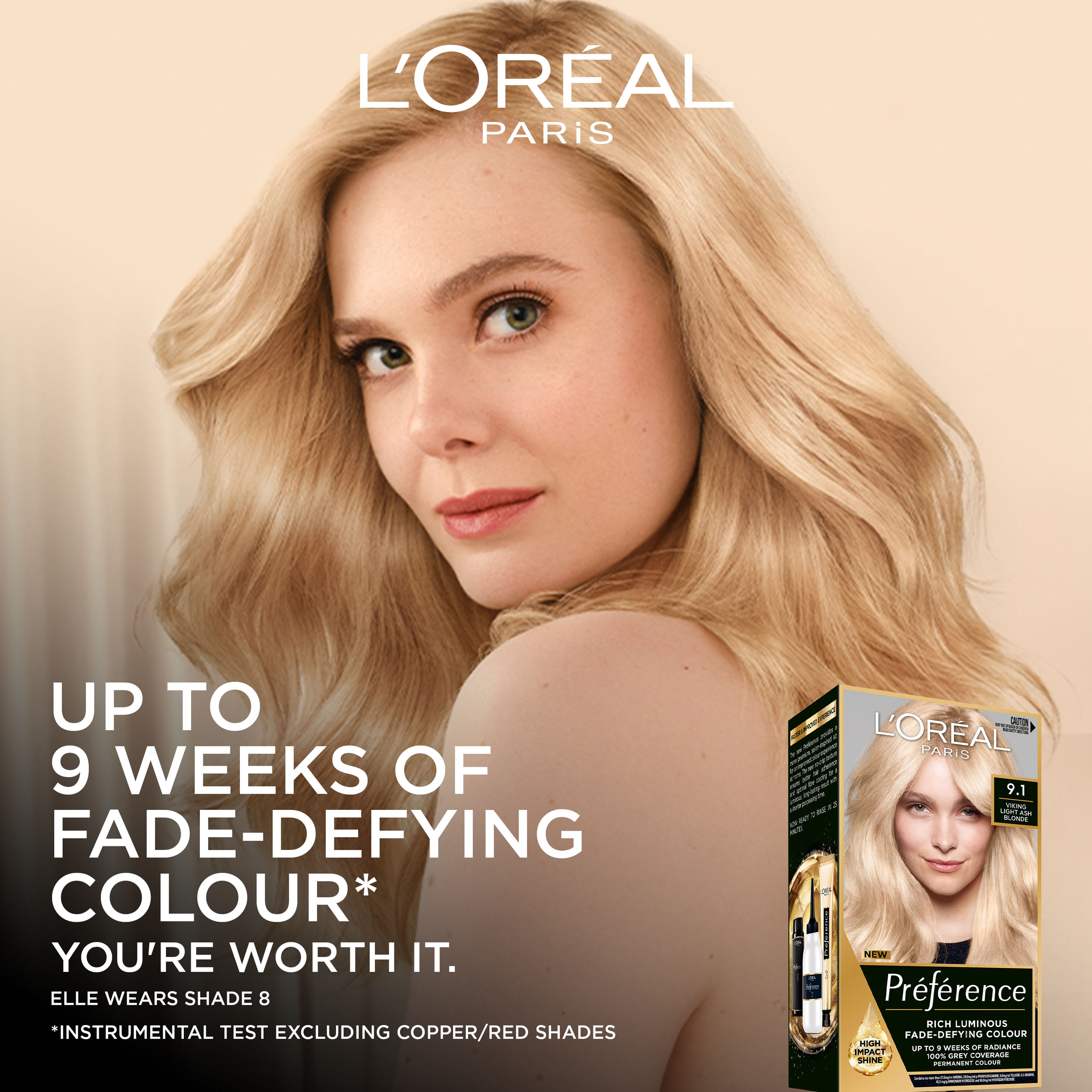 L'Oreal Paris Superior Preference 9.1 Viking 1 each - Image 2
