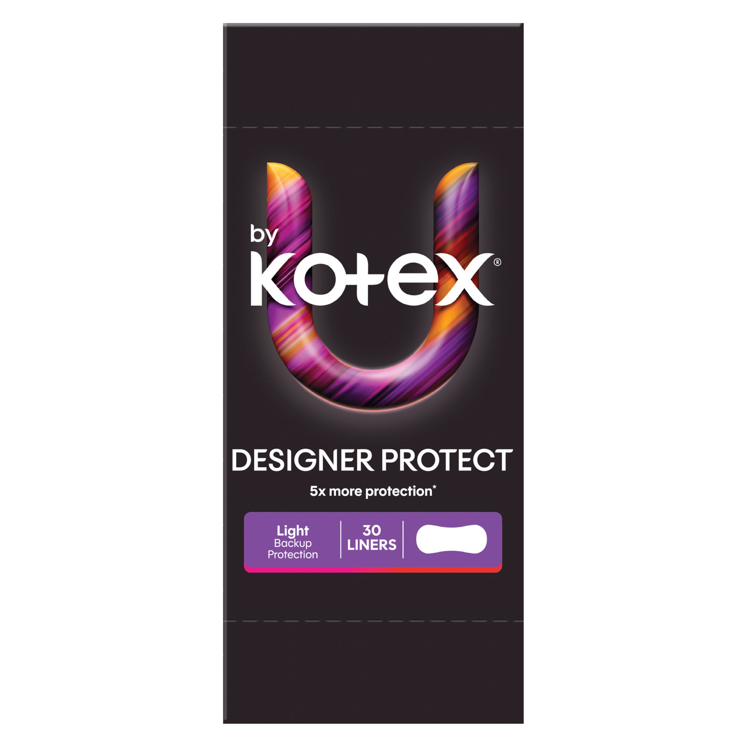 U by Kotex Liners Design Protect 30 pack - Image 2