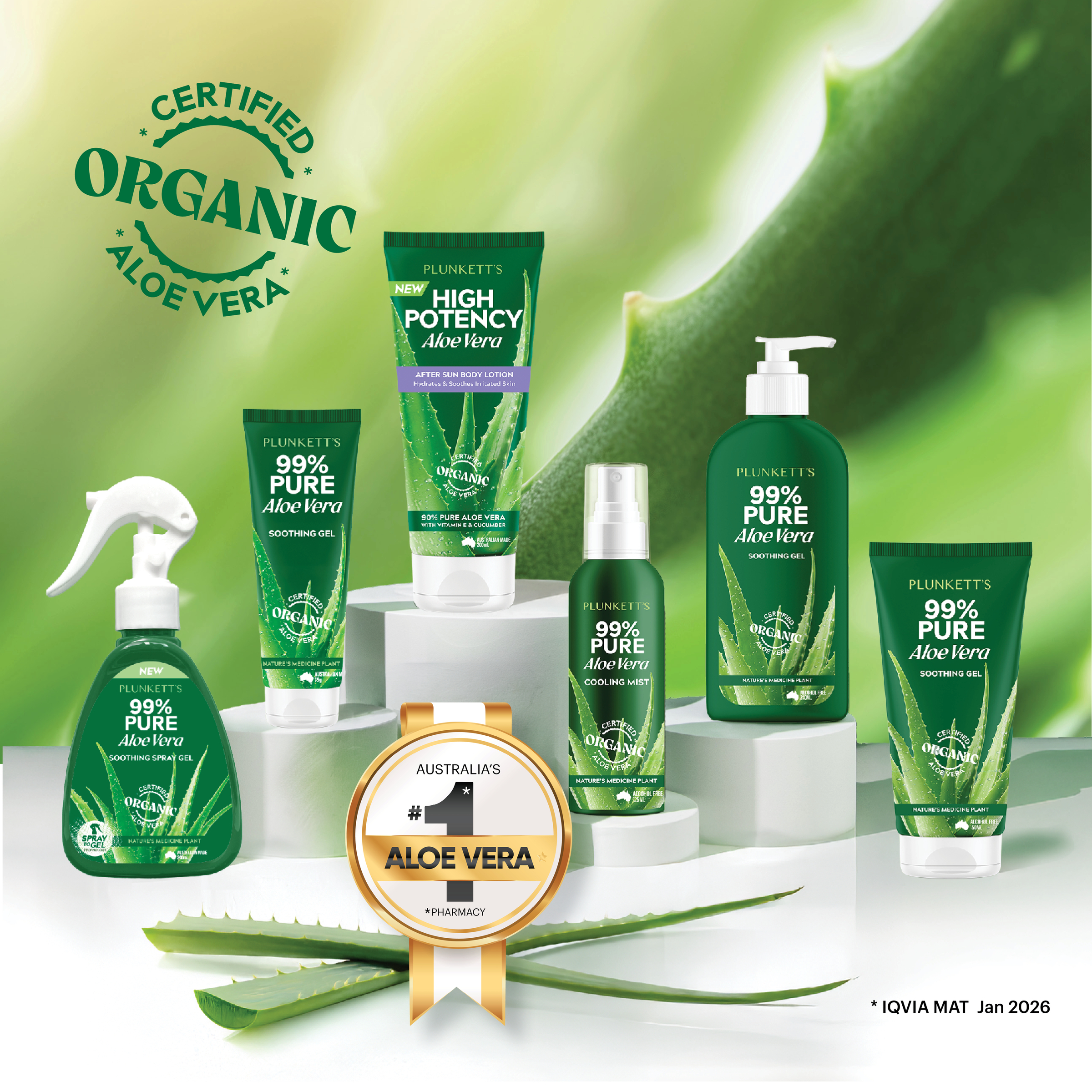 Plunkett's Aloe Vera Hi-Potency Moisturiser Lotion 200ml - Image 7