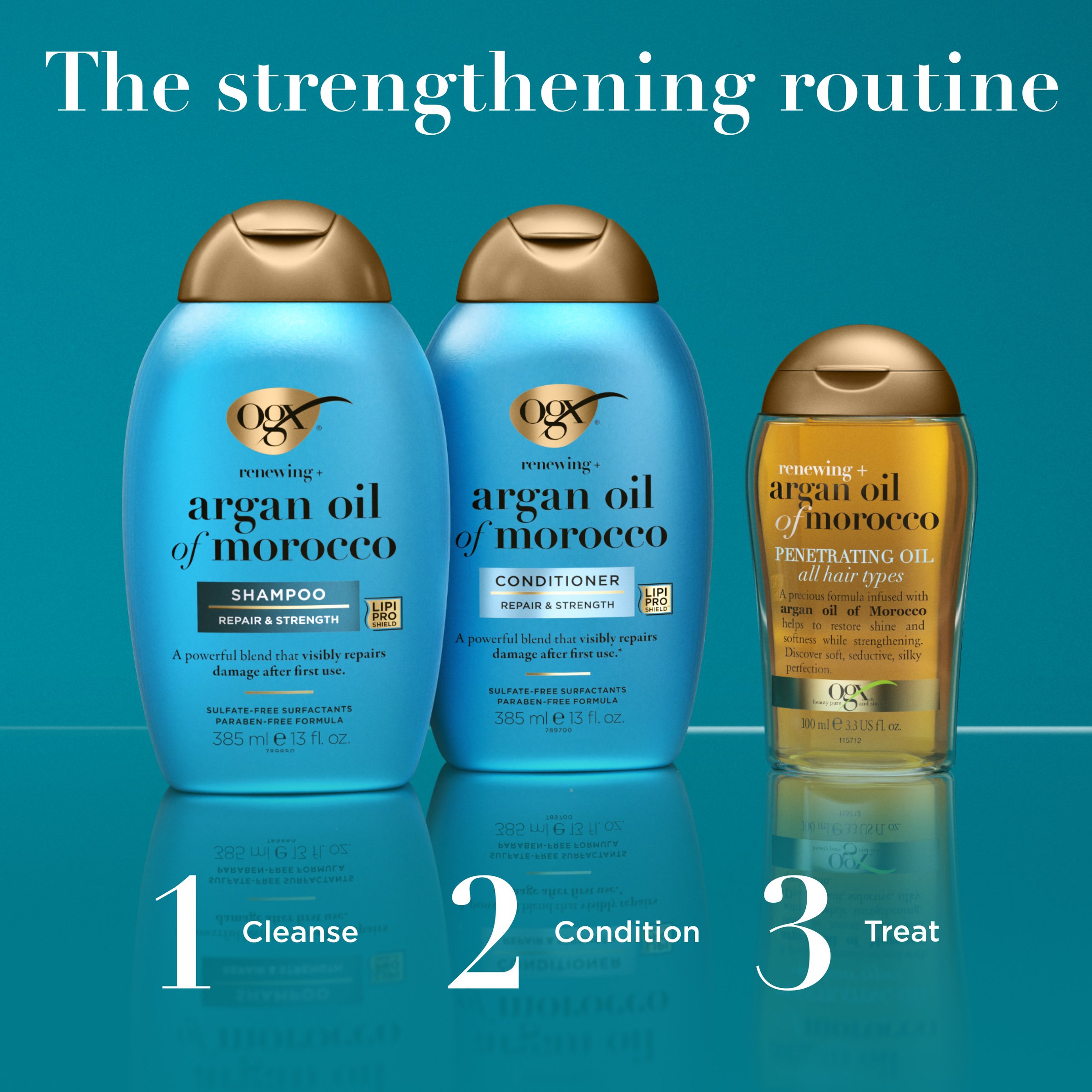 OGX Argan Oil Conditioner 385ml - Image 1