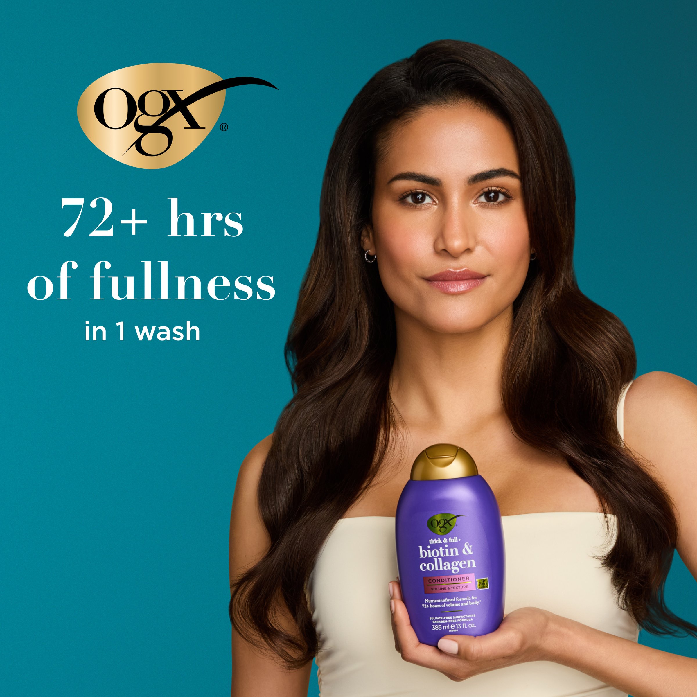 OGX Thick & Full Biotin & Collagen Conditioner 385ml - Image 2