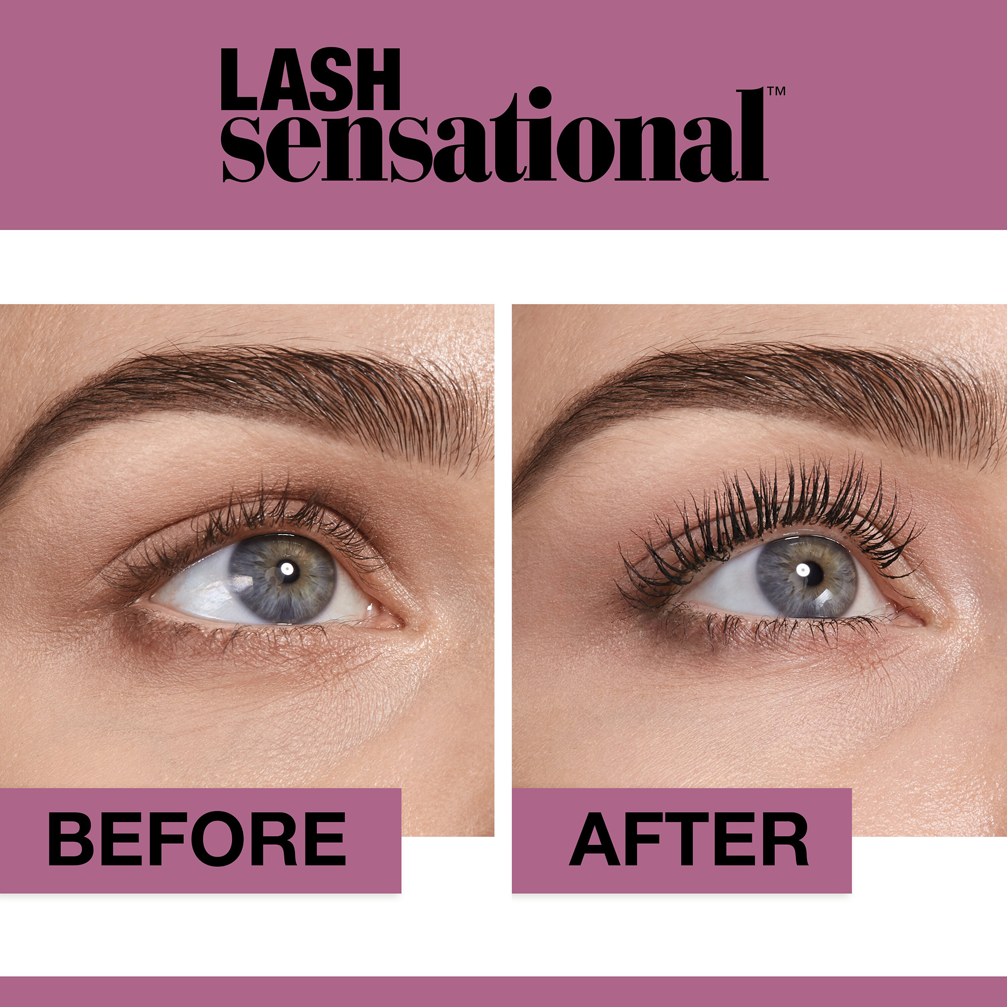 Maybelline Volum' Express Lash Sensational Washable Blackest Black 9.5 ml - Image 3