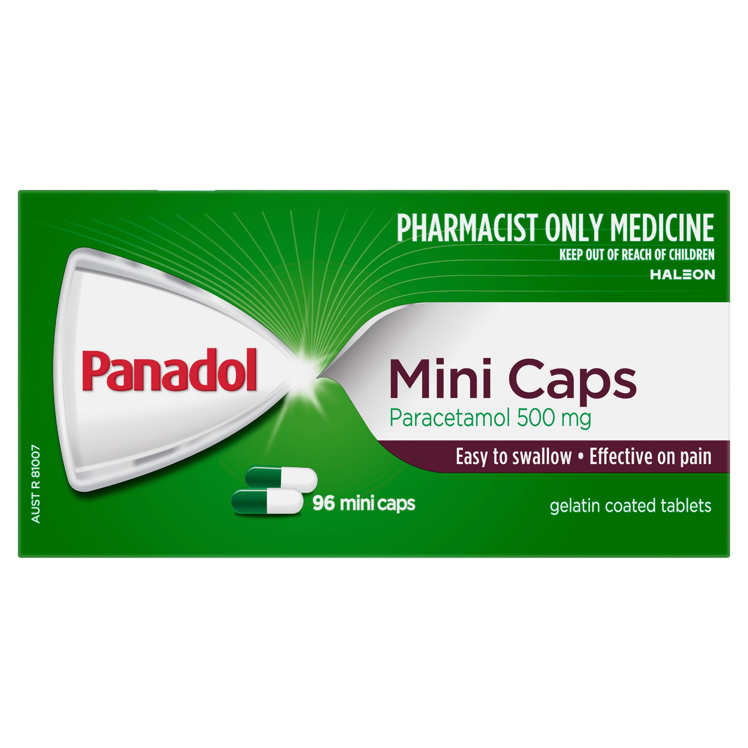 Panadol Mini Caps 96 caplets - Image 2