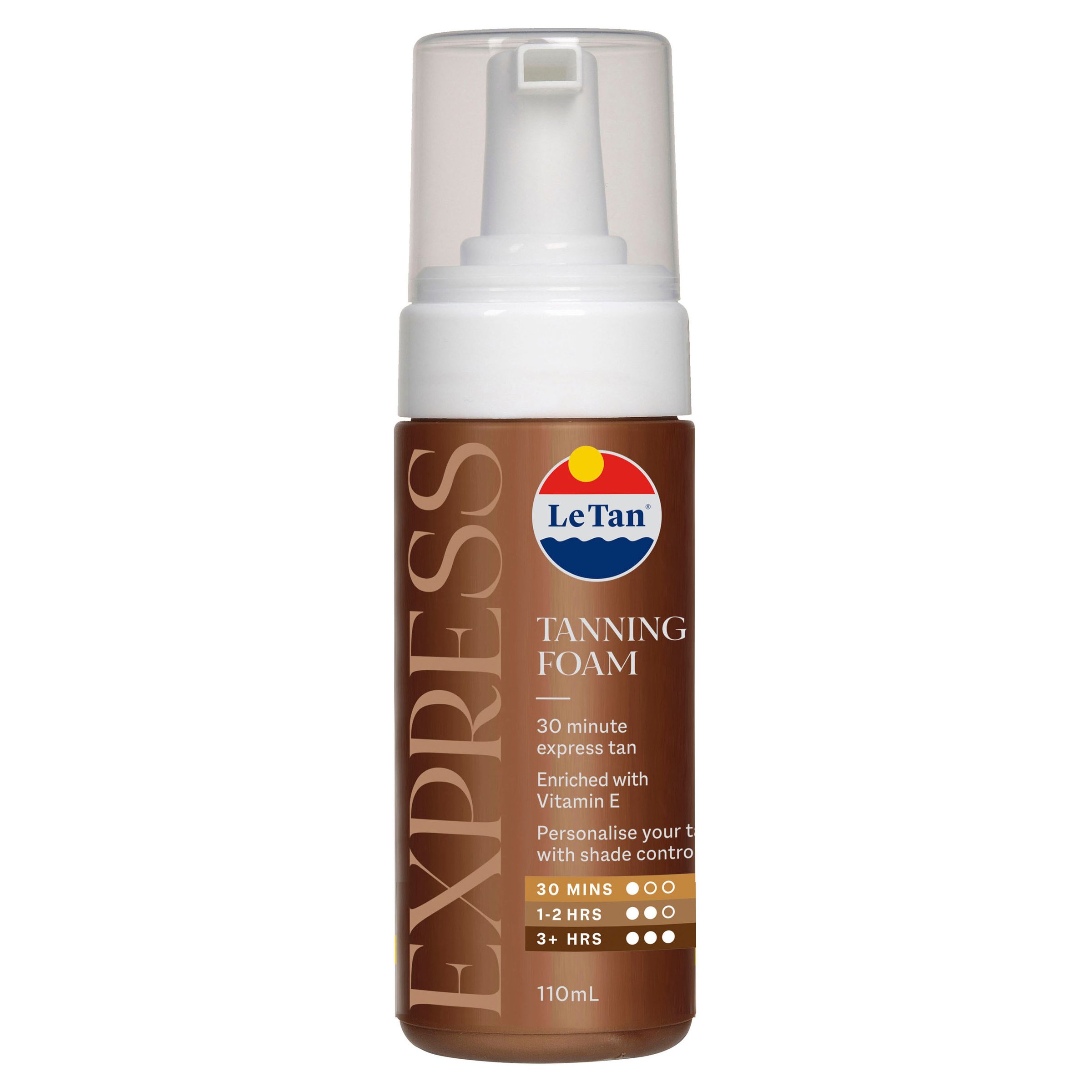 Le Tan Xpress Tan Self Tanning Foam 110ml - Image 1