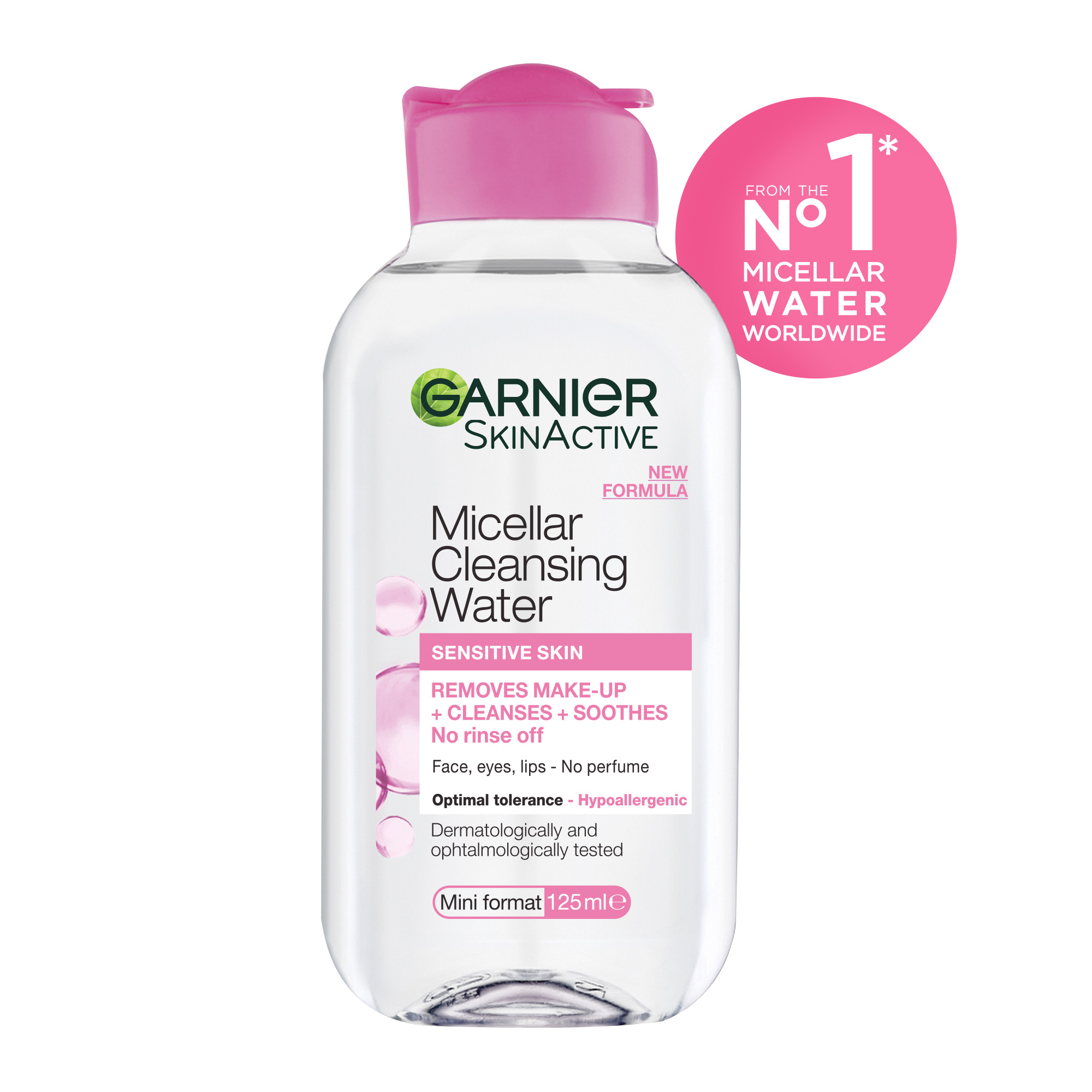 Garnier SkinActive Micellar Cleansing Water 125ml - Image 1