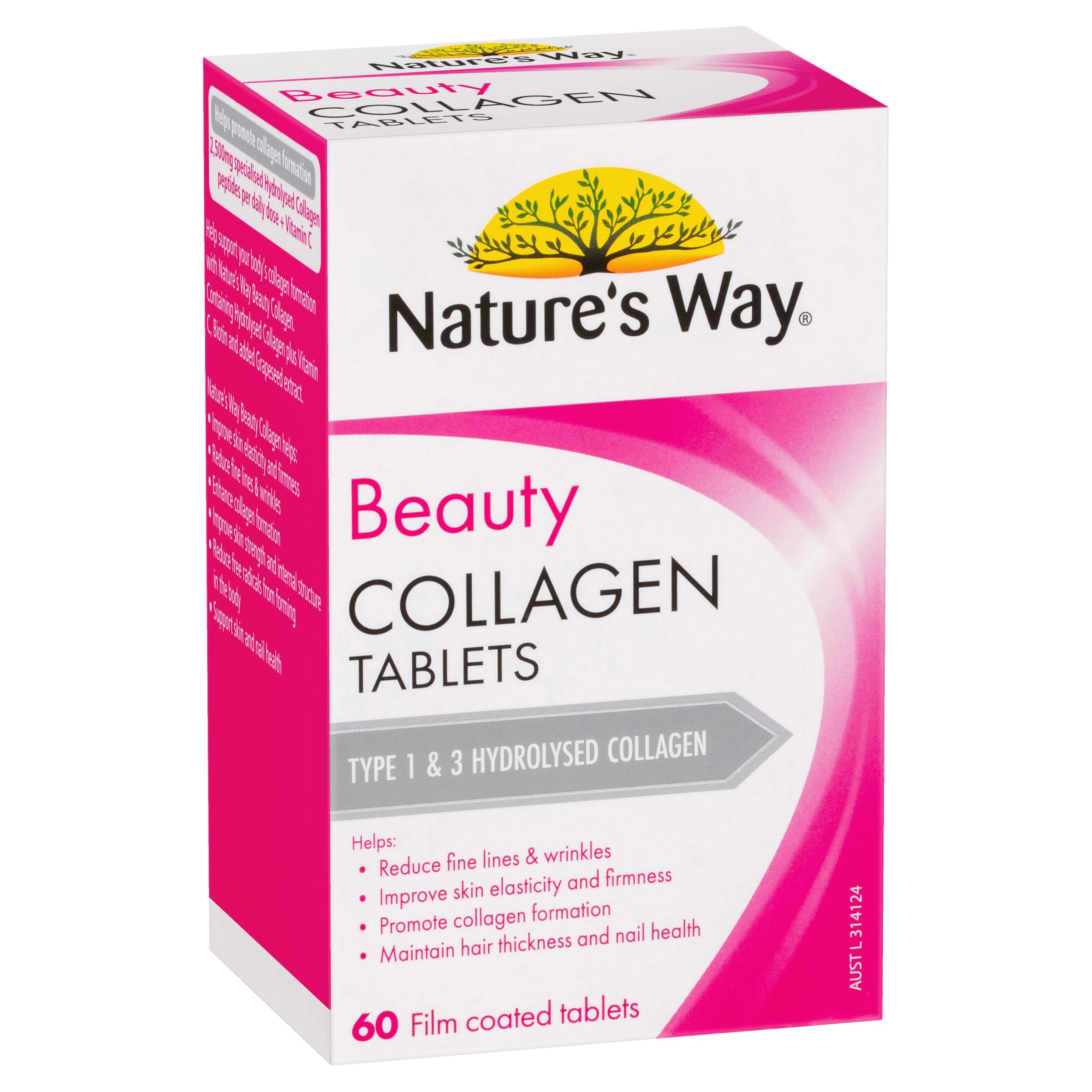 Nature's Way Beauty Collagen 60 tablets - Image 11