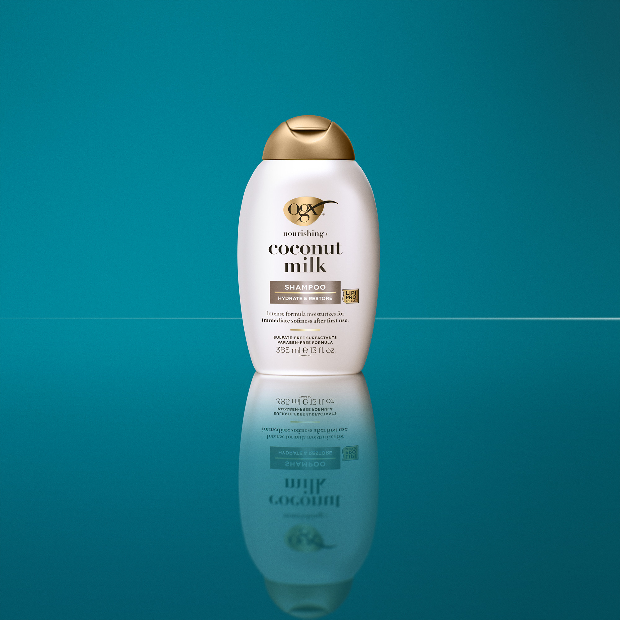 OGX Nourishing Coconut Milk Shampoo 385ml - Image 3
