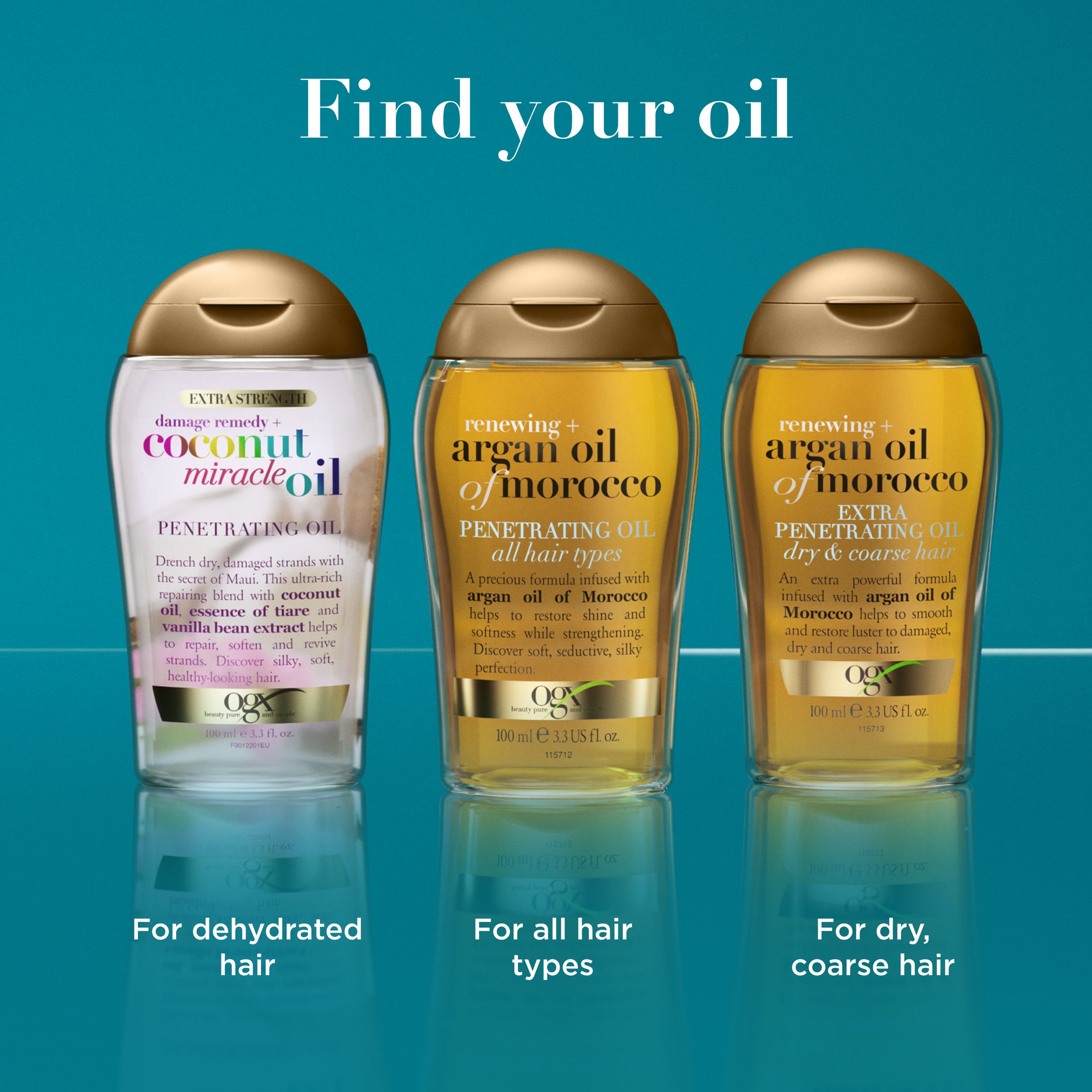 OGX Morocco Argan Oil Extra Penetrating Oil 100ml - Image 3