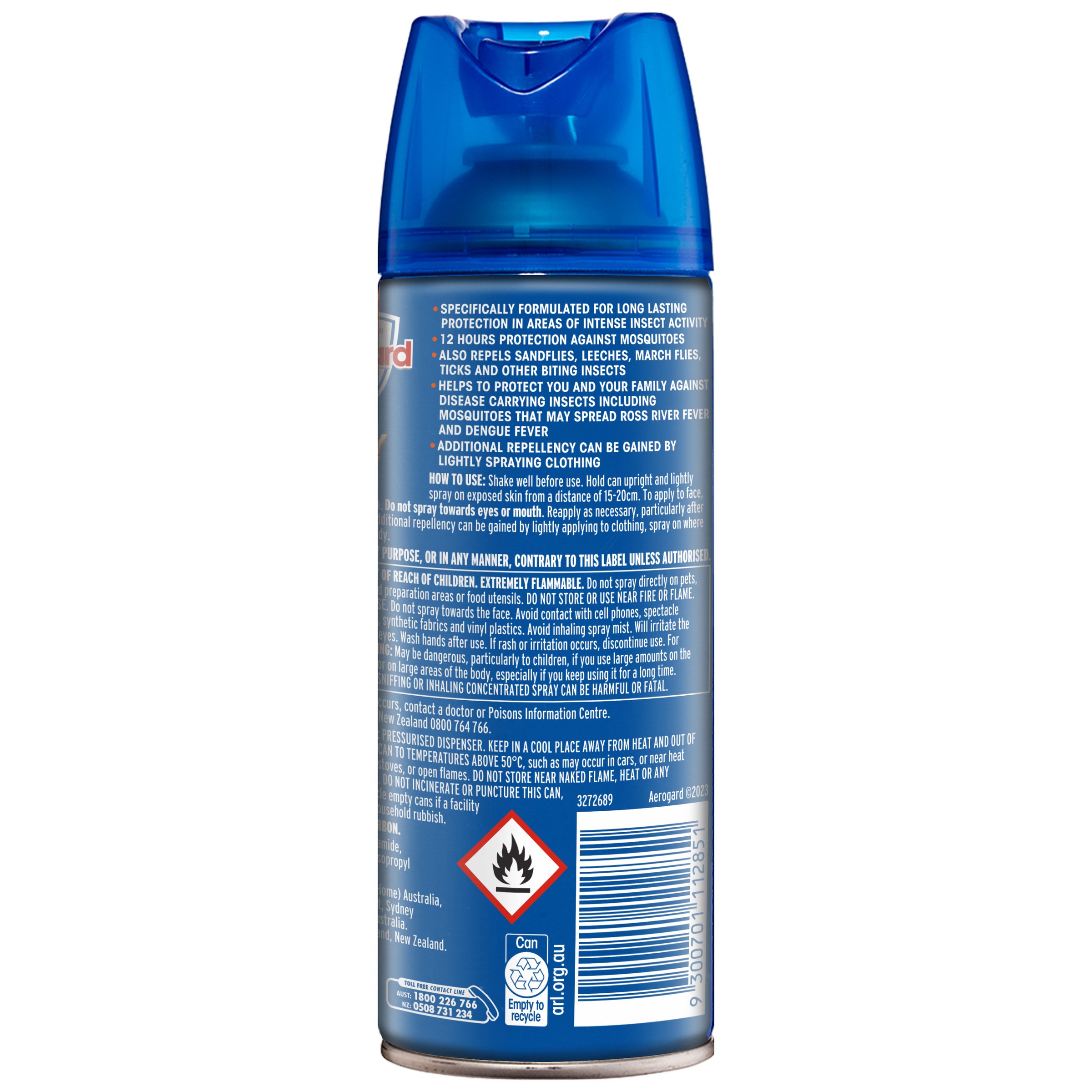 Aerogard 40% Deet Spray 300g - Image 3