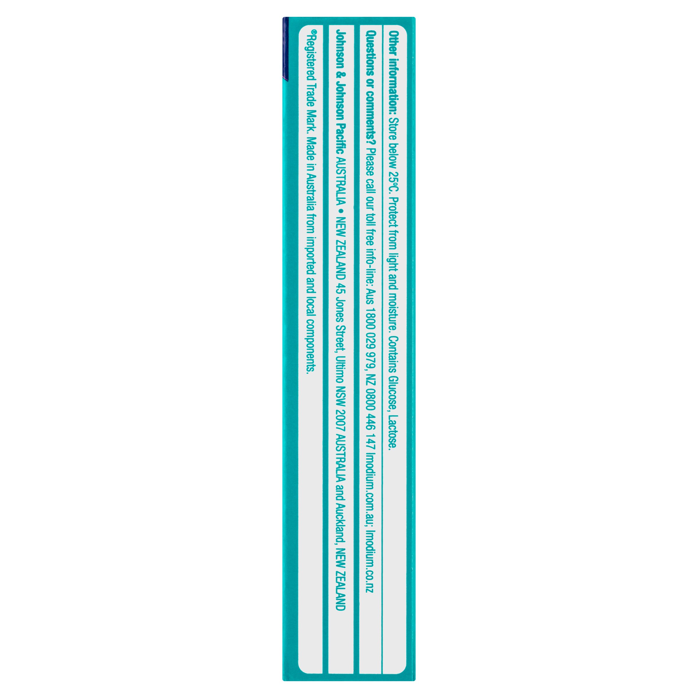 Imodium Advanced Relief 12 chewable tablets - Image 3