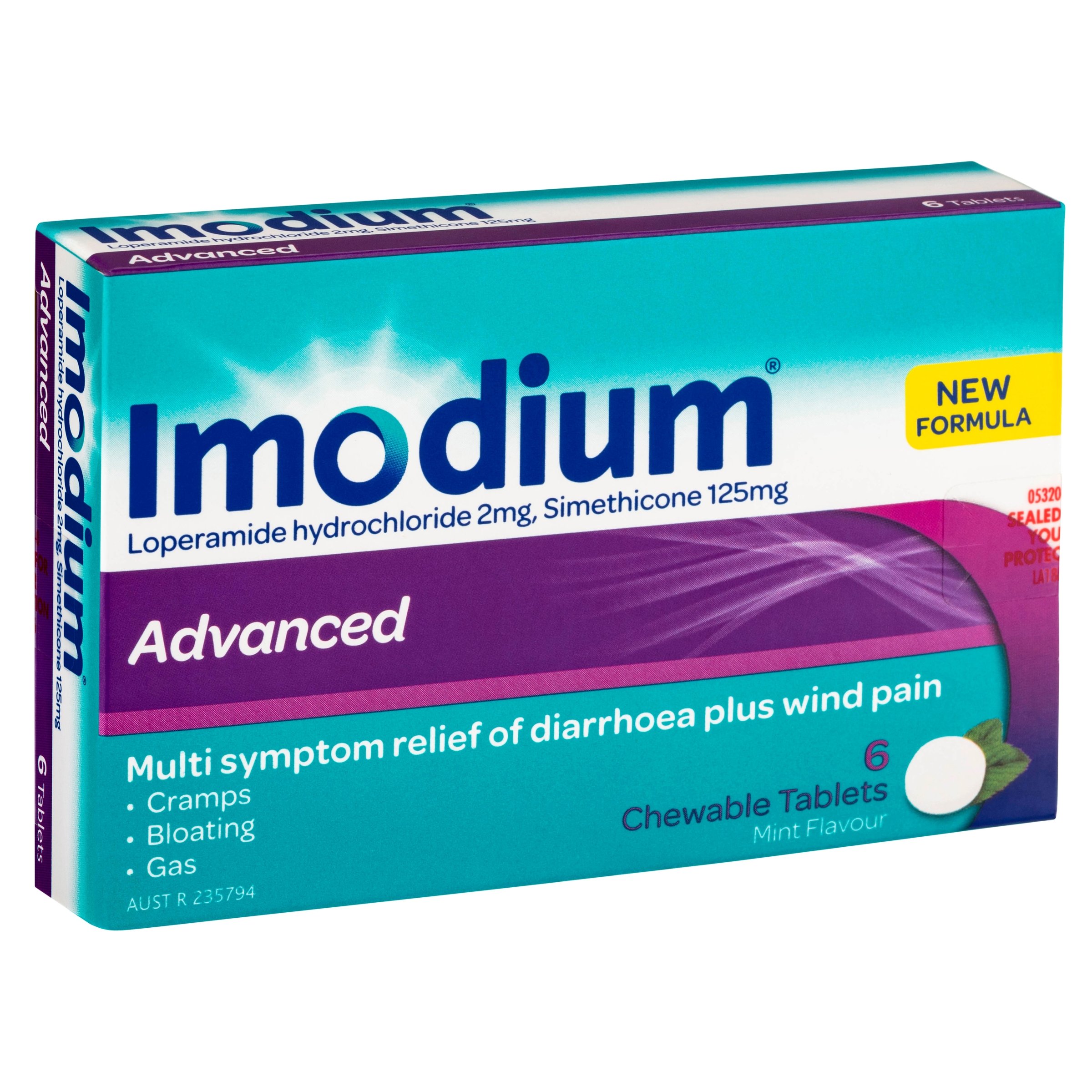 Imodium Advanced Relief 6 tablets - Image 4