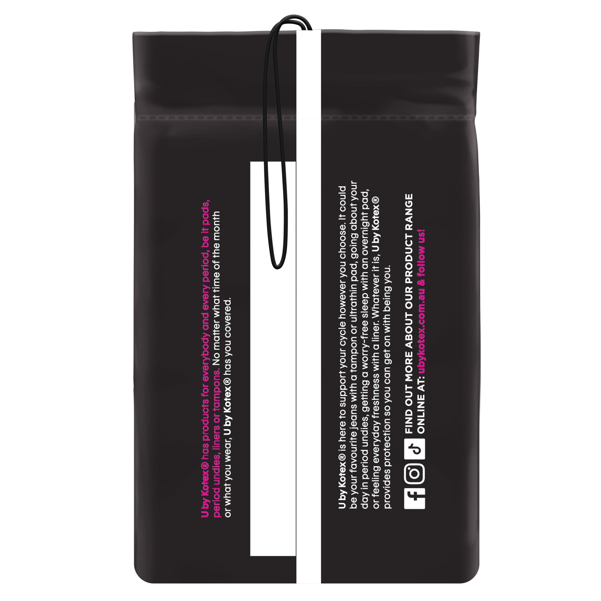 U by Kotex Pads Sport Ultra Thin With Wings Super 10 pack - Image 4
