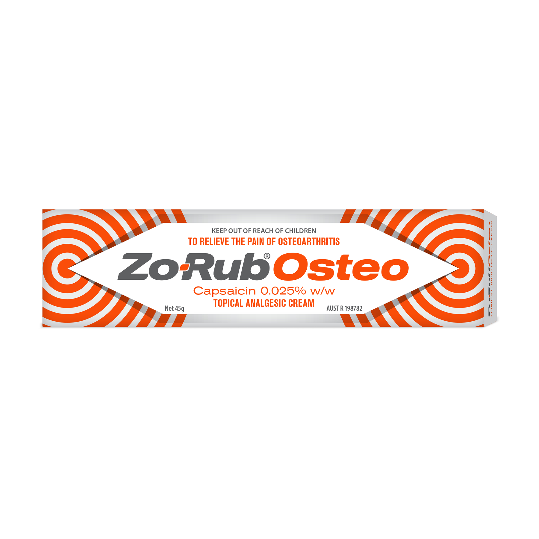 Zo-Rub OA Topical Analgesic Cream 0.025% - 45g - Image 6