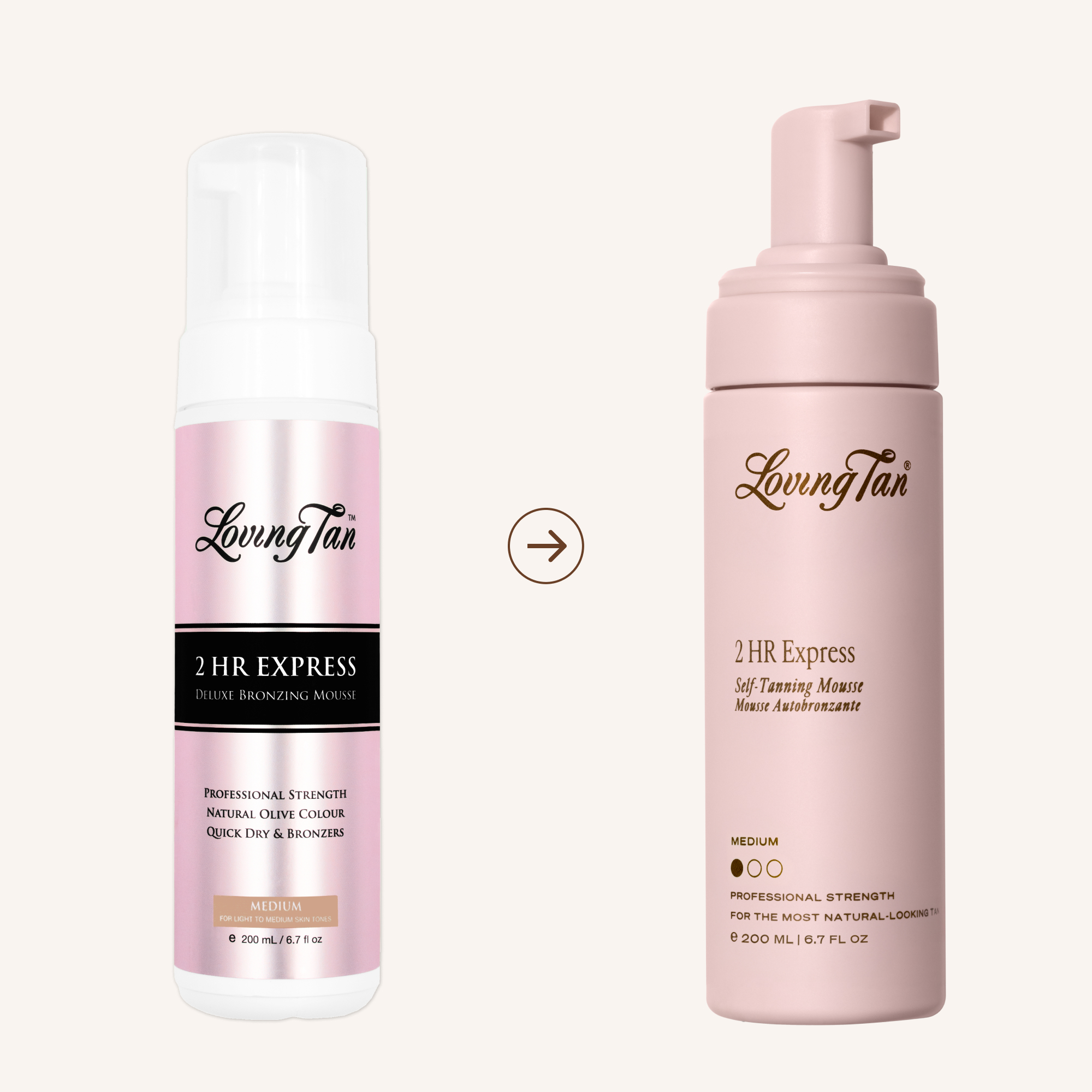 Loving Tan 2 Hour Express Medium Bronzing Mousse 200ml - Image 2