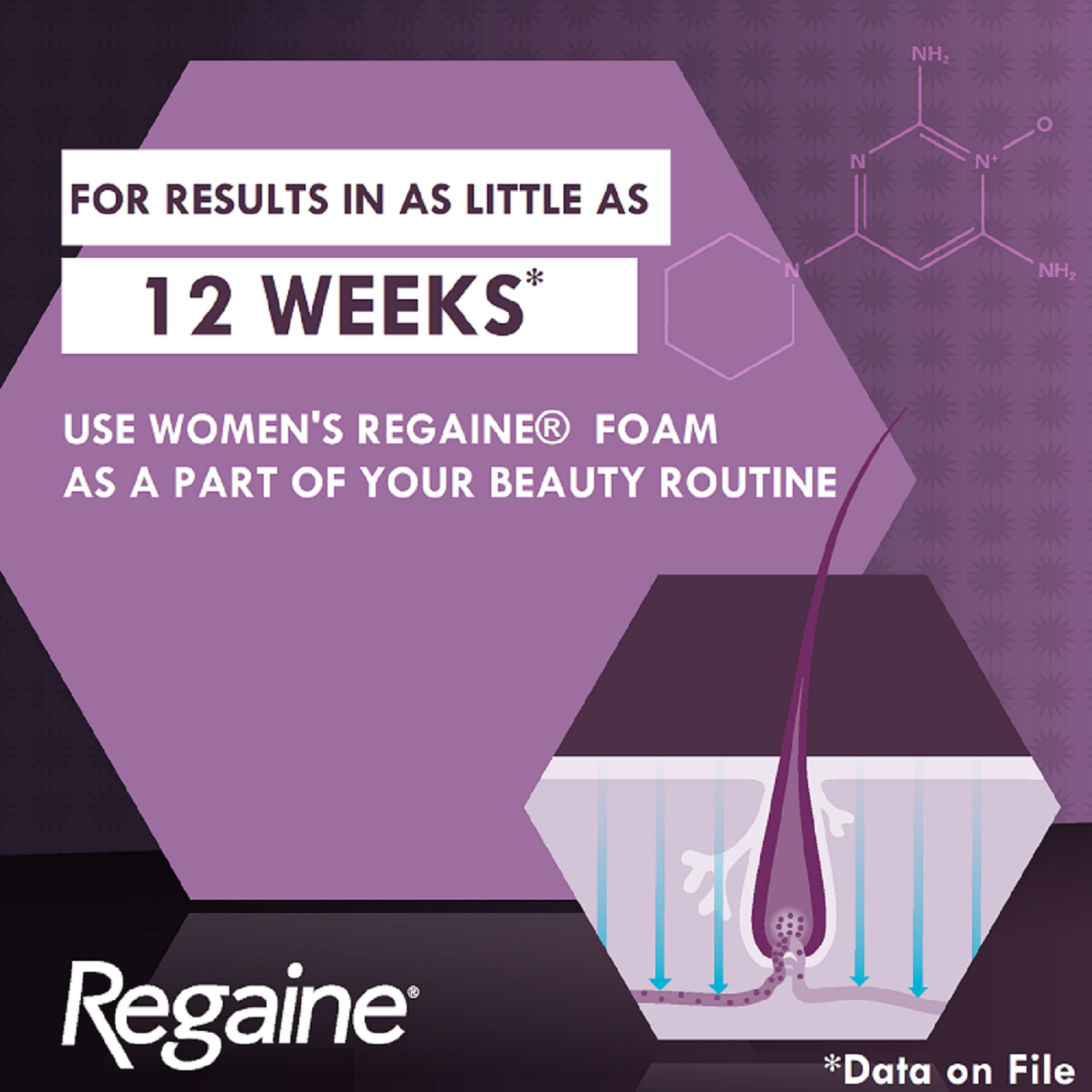 Regaine Hair Loss Foam Treatment For Women 2 Month Supply 60g - Image 5