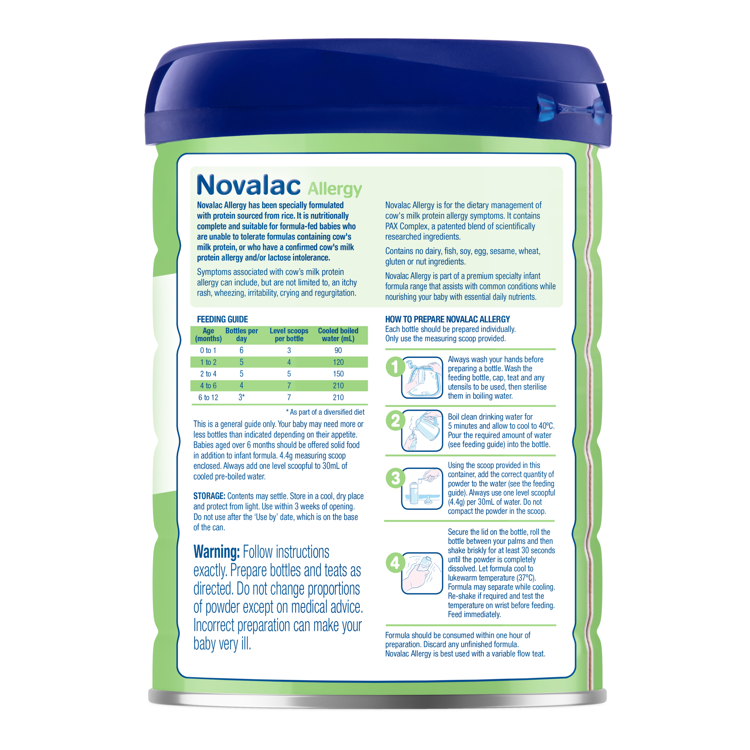 Novalac Allergy 800g - Image 2
