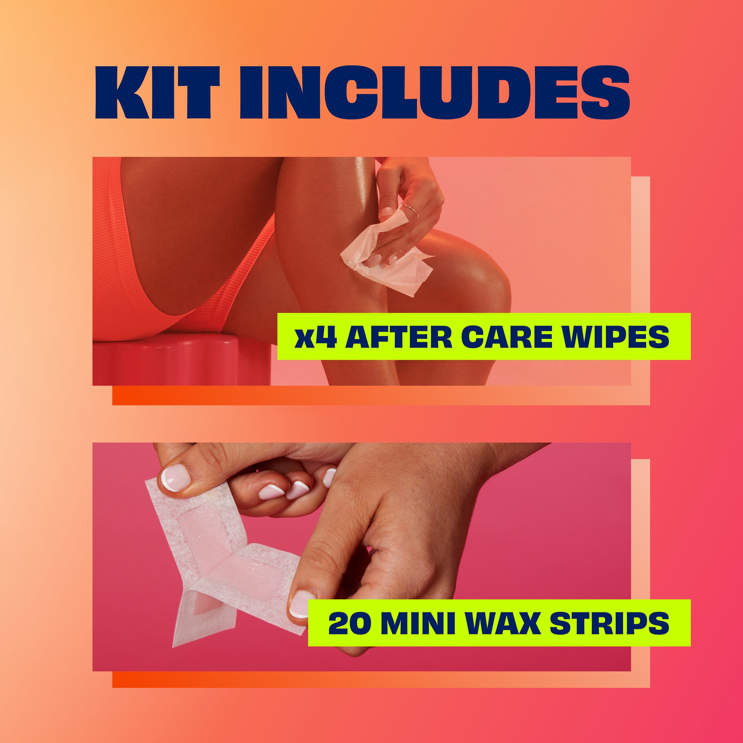 Nair Sensitive Strip Wax Mini 20 pack - Image 4