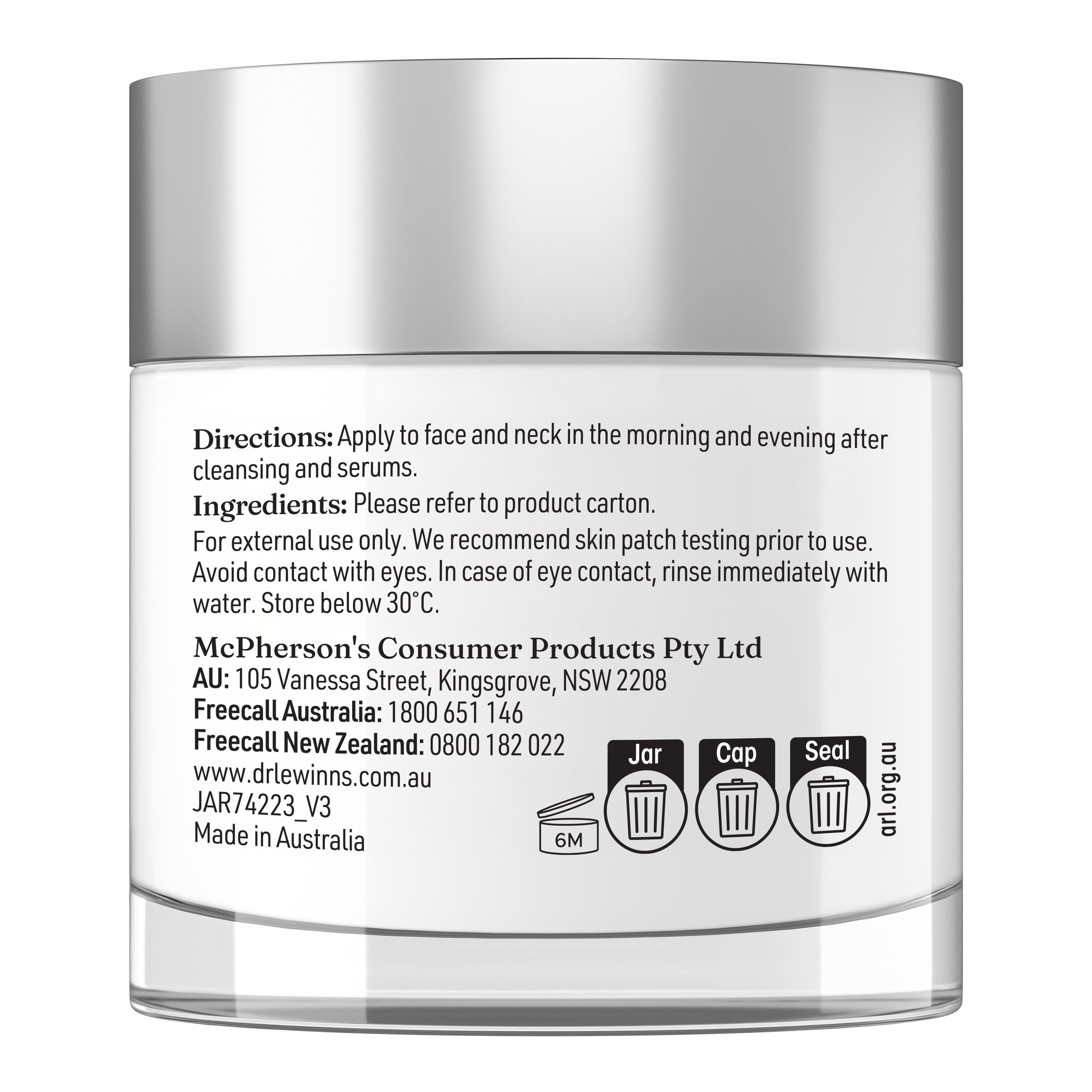 Dr. LeWinn's Barrier Protect Rich Nourishing Cream 50g - Image 6