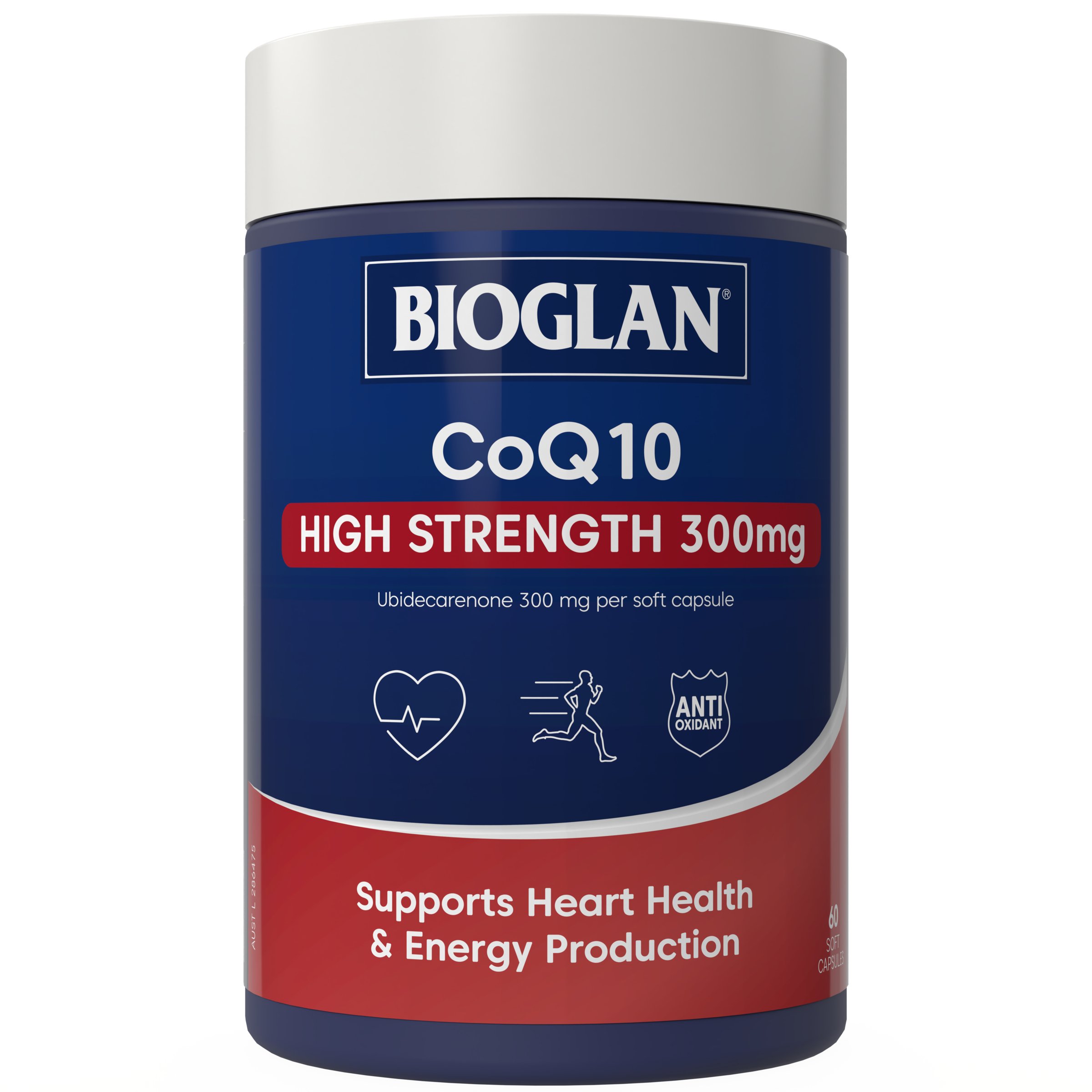 Bioglan CoQ10 High Strength 300mg - 60 capsules - Image 1