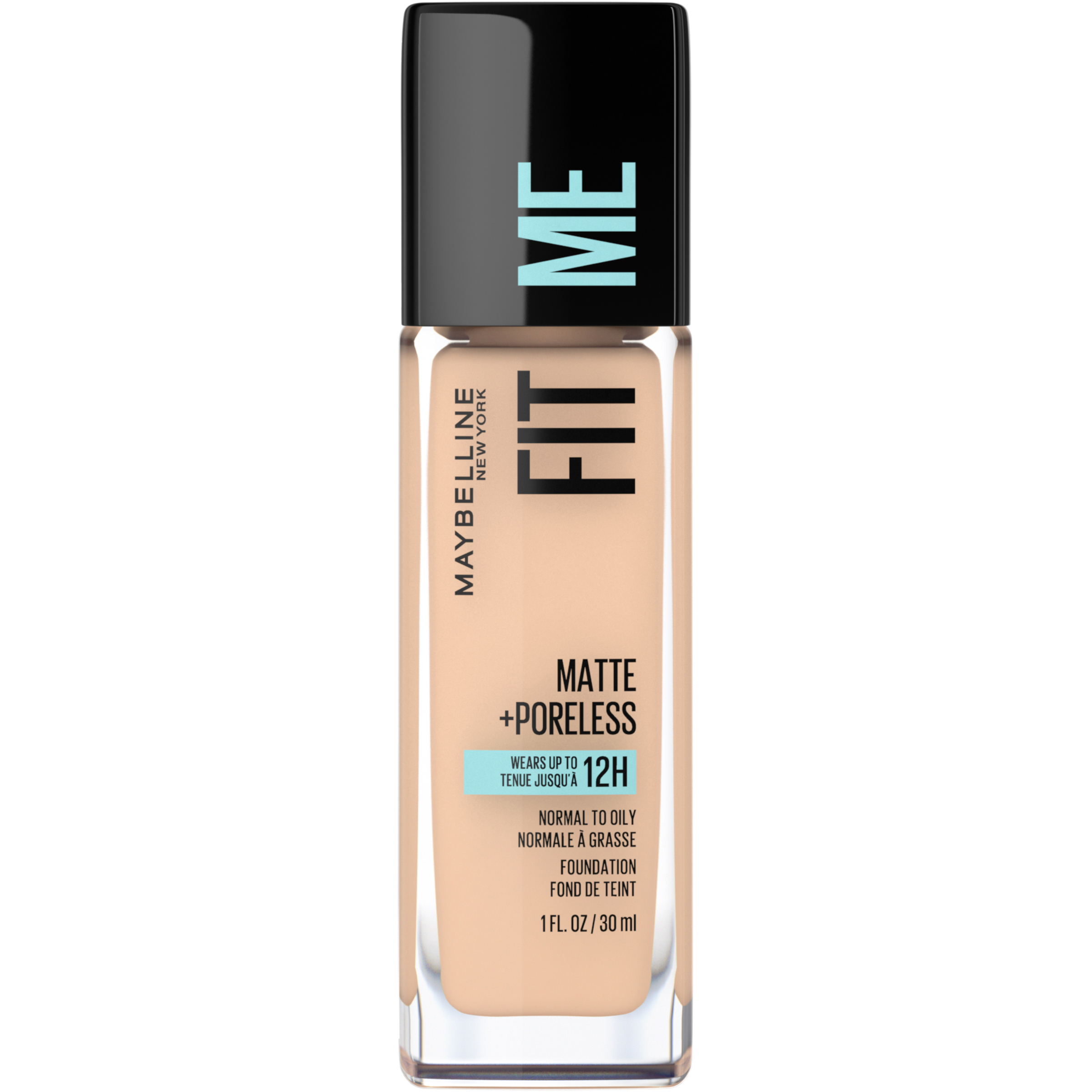 Maybelline Fit Me Matte & Poreless Foundation Creamy Beige 1 each - Image 1